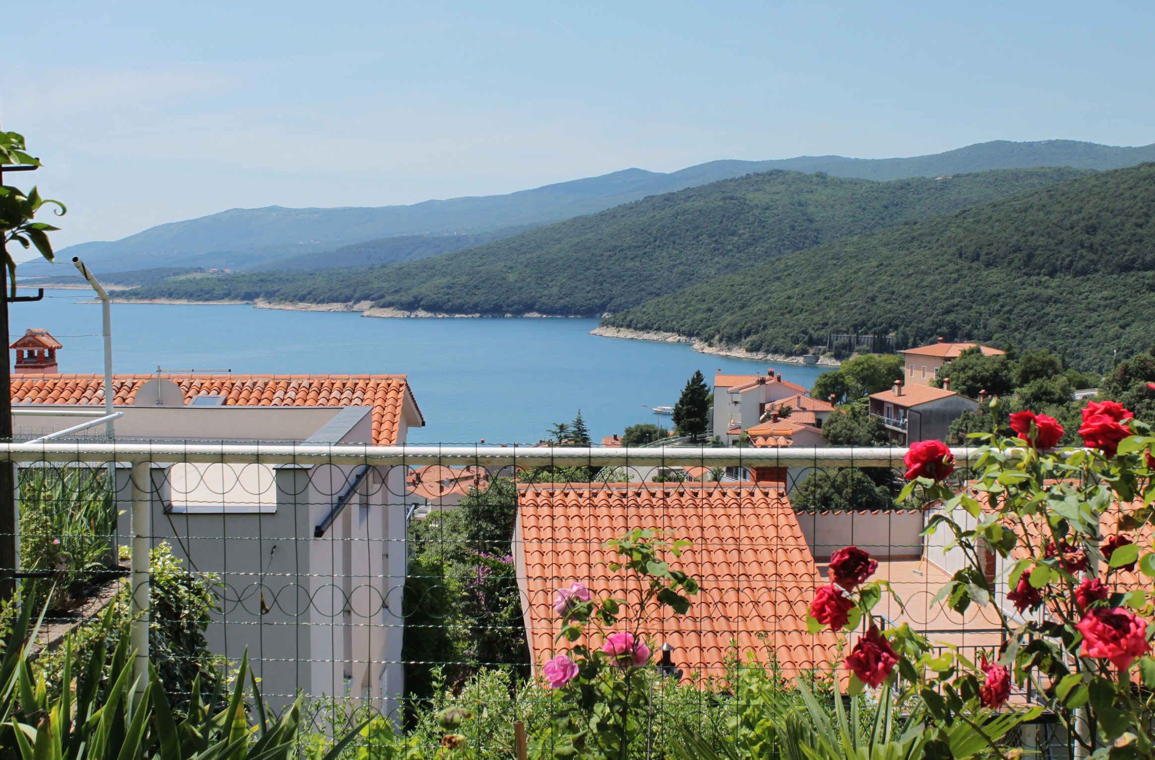 Two bedroom apartment with terrace and sea view Rabac, Labin  A-b