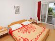 Rabac, Bedroom in the apartment, WiFi.