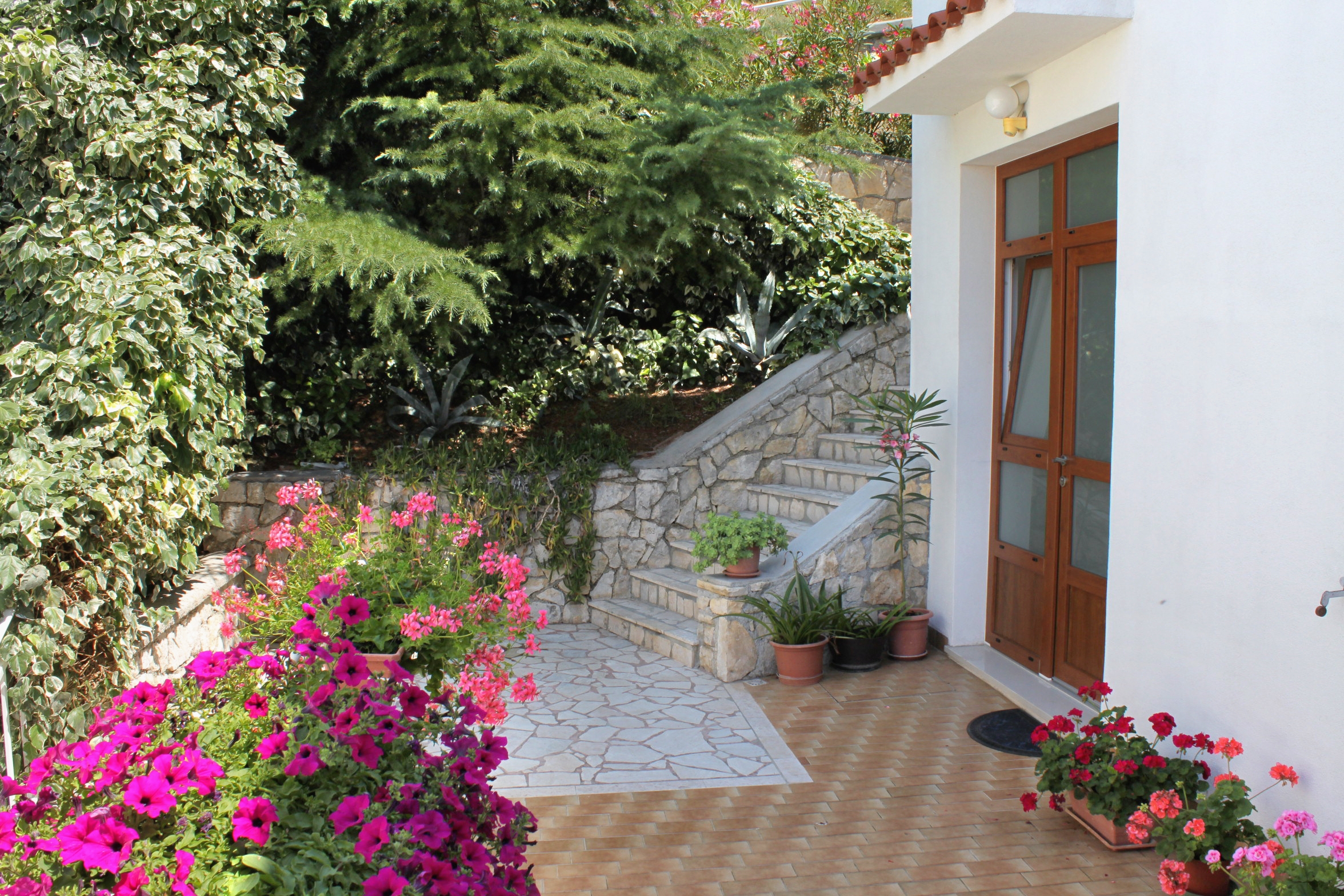 One bedroom apartment with terrace and sea view Rabac, Labin  A-c