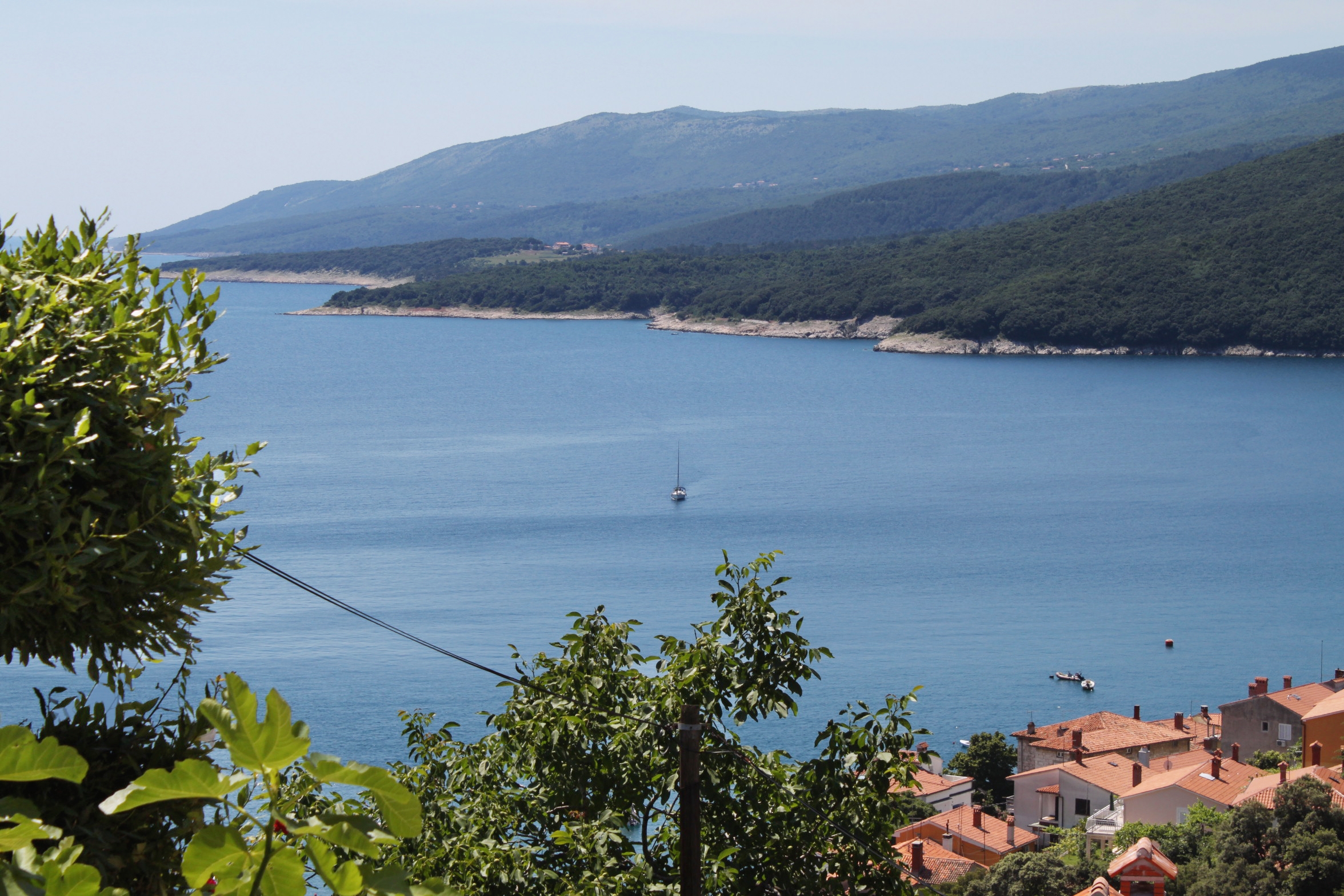 One bedroom apartment with terrace and sea view Rabac, Labin  A-c