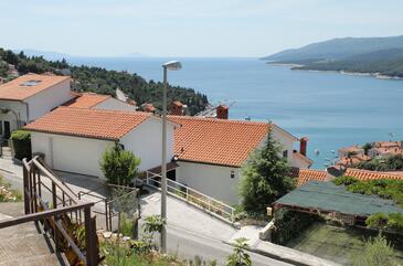 Rabac, Labin, Hébergement 2340 - Appartement avec une plage de galets.