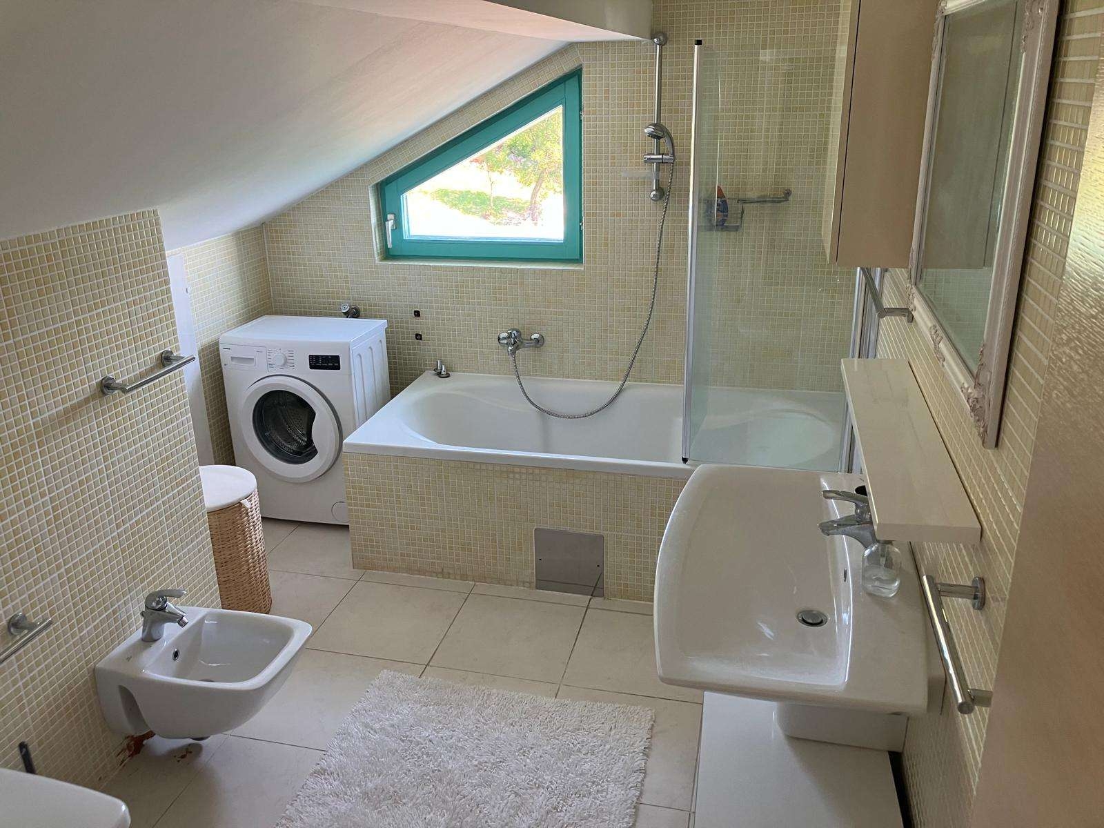 Two bedroom apartment with balcony and sea view Senj  A-a