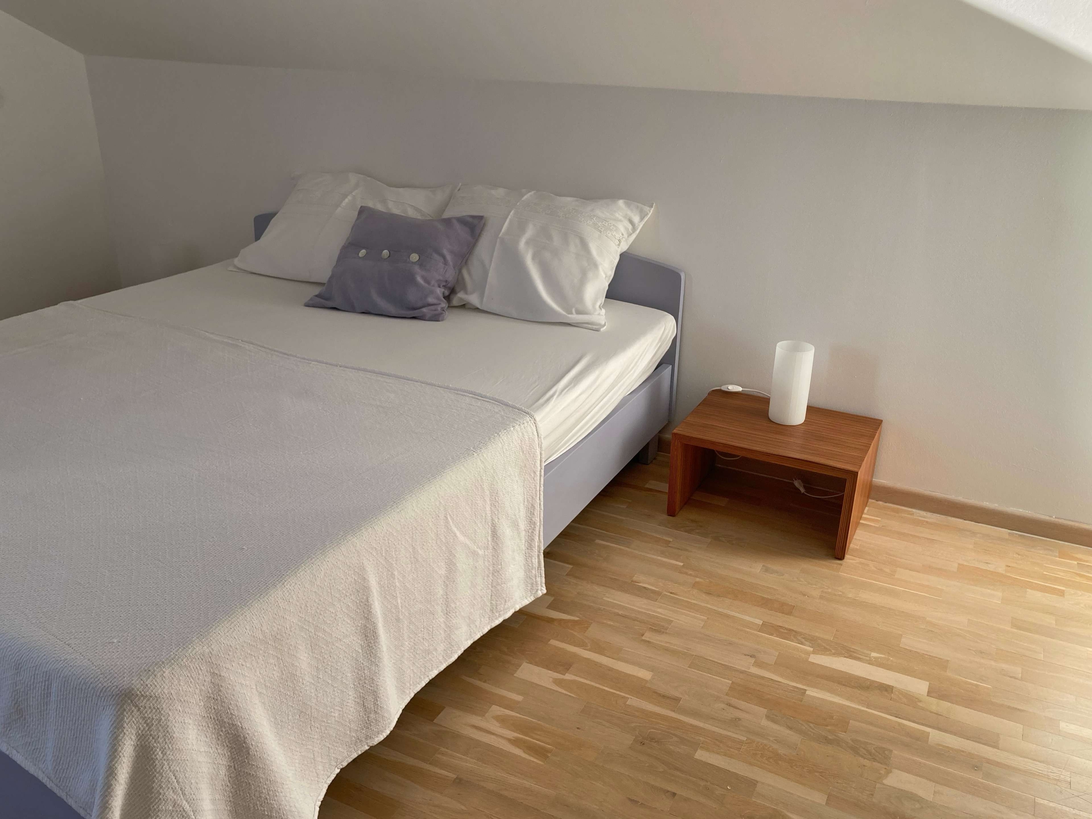 Two bedroom apartment with balcony and sea view Senj  A-a