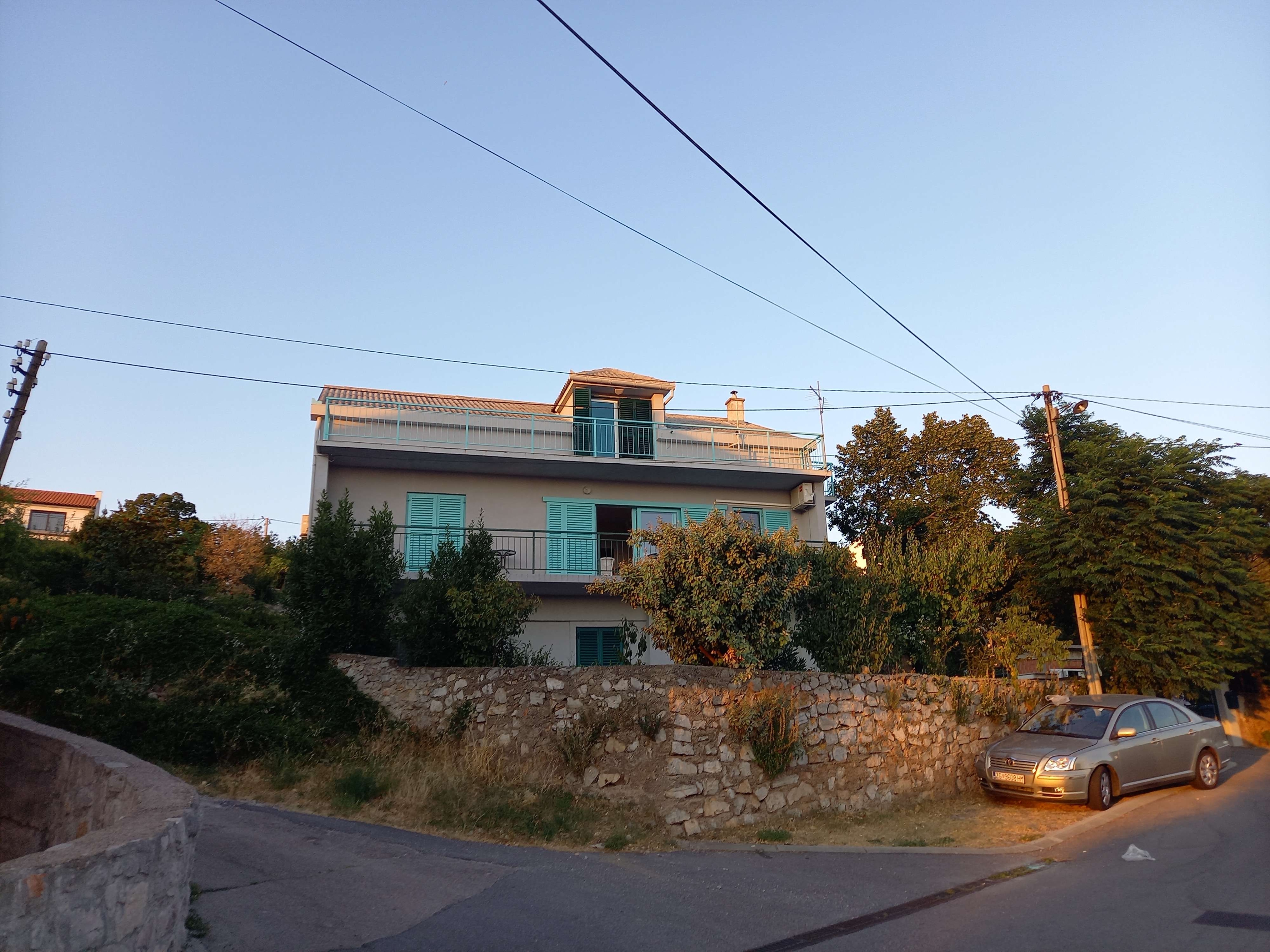 Two bedroom apartment with balcony and sea view Senj (A-23402-a)