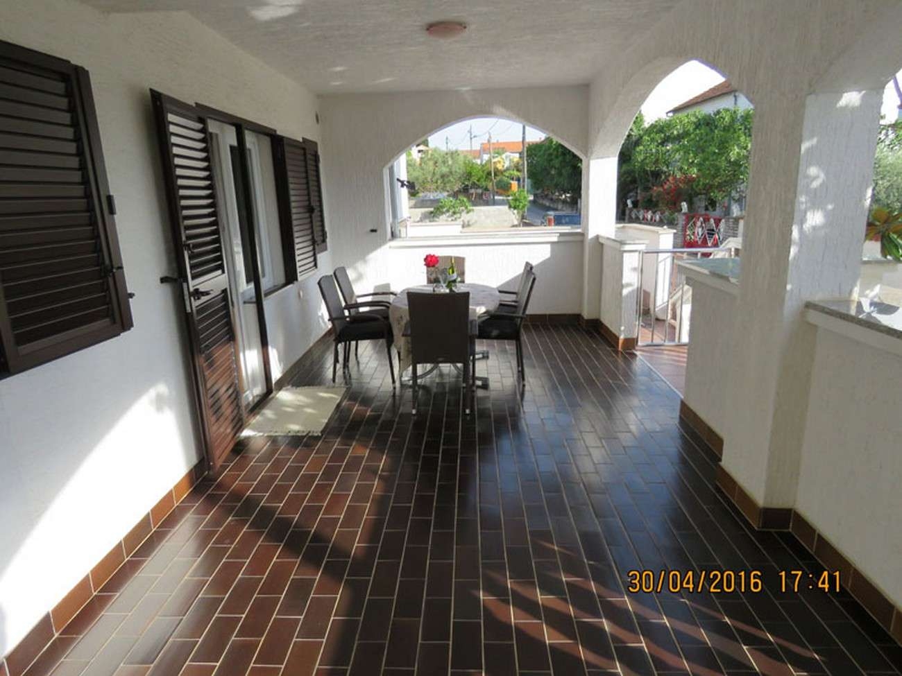 Two bedroom apartment with terrace Biograd na Moru, Biograd  A-f