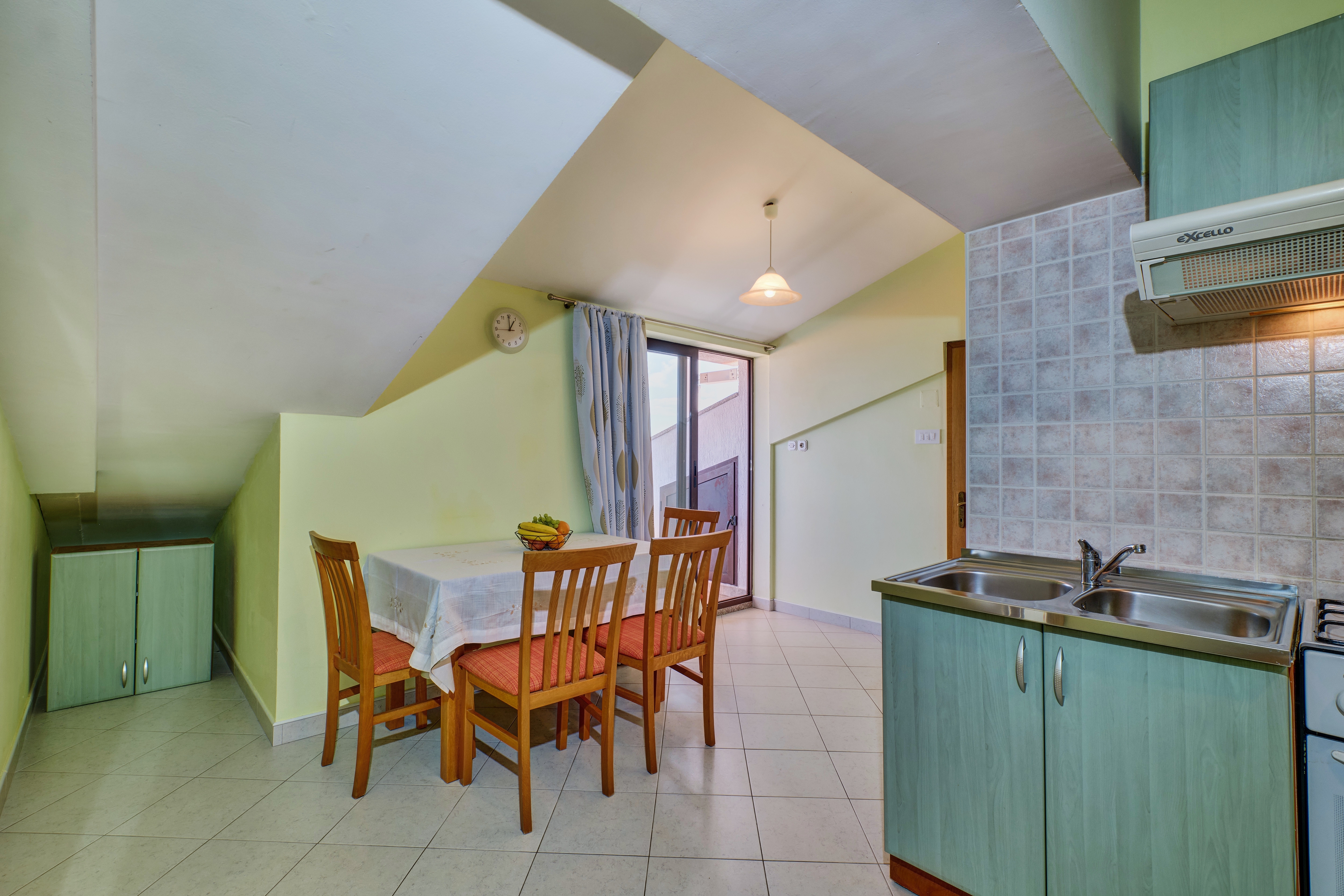 Jednosobni apartman s balkonom i pogledom na more Mali Lošinj, Lošinj  A-c