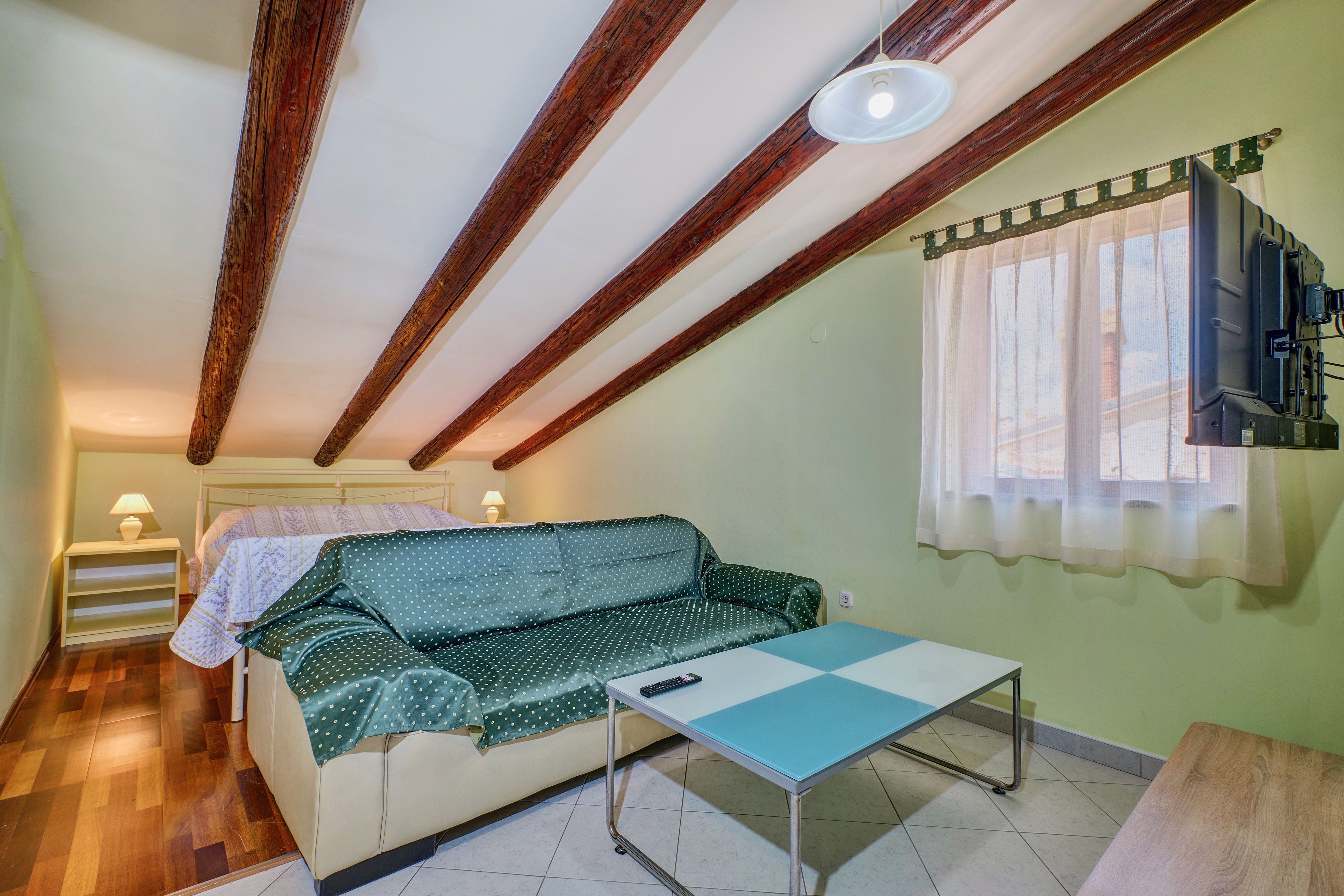 Jednosobni apartman s balkonom i pogledom na more Mali Lošinj, Lošinj  A-c