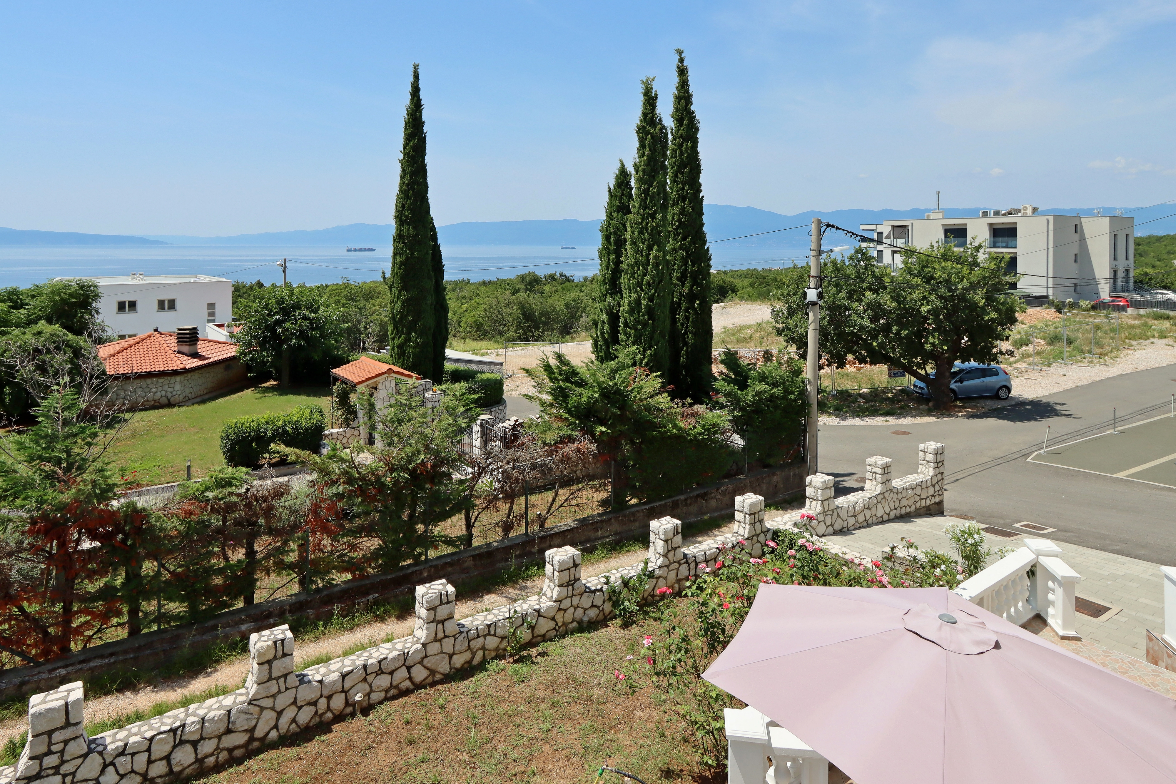 Two bedroom apartment with terrace and sea view Kostrena, Rijeka  A-a