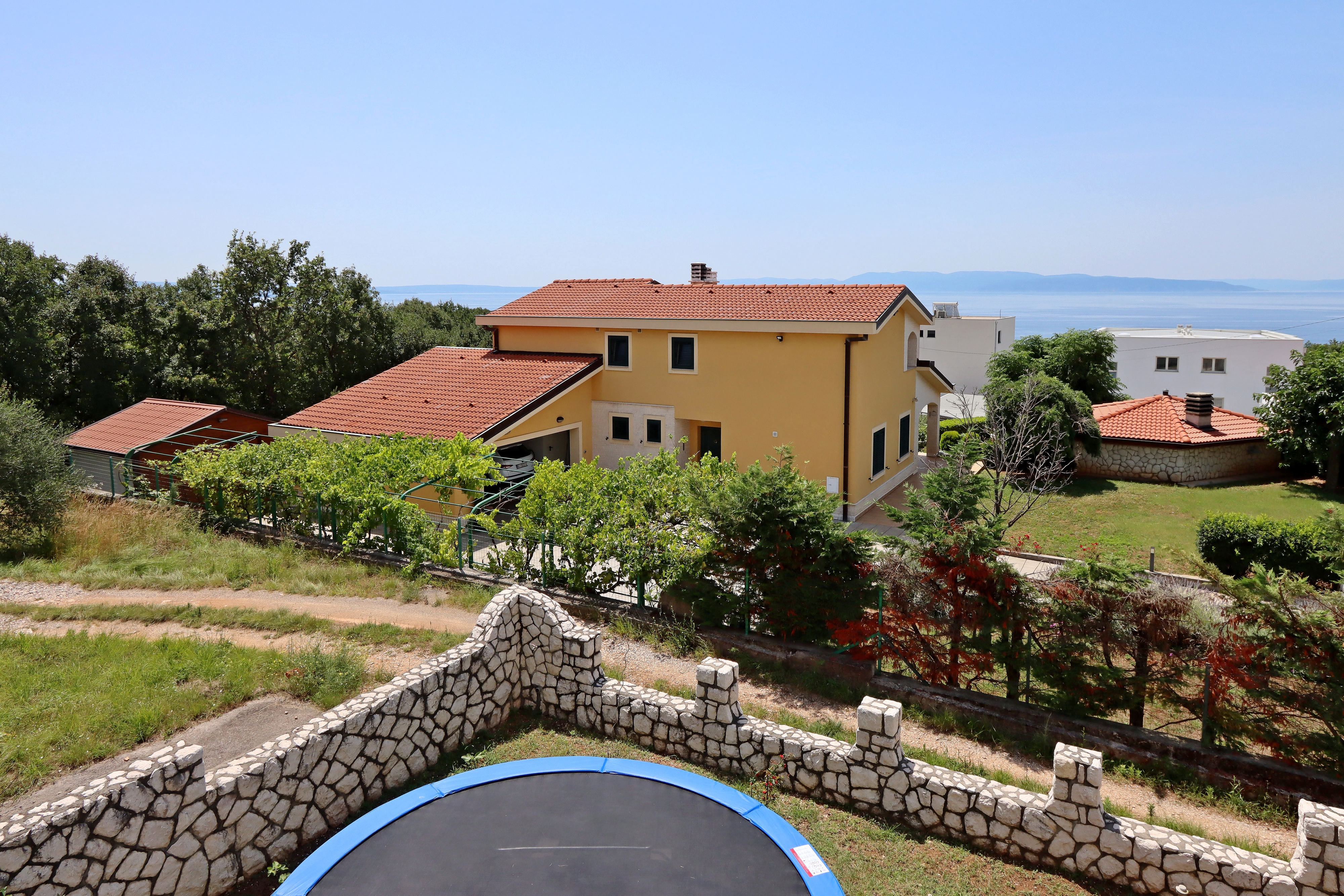 Two bedroom apartment with terrace and sea view Kostrena, Rijeka  A-a