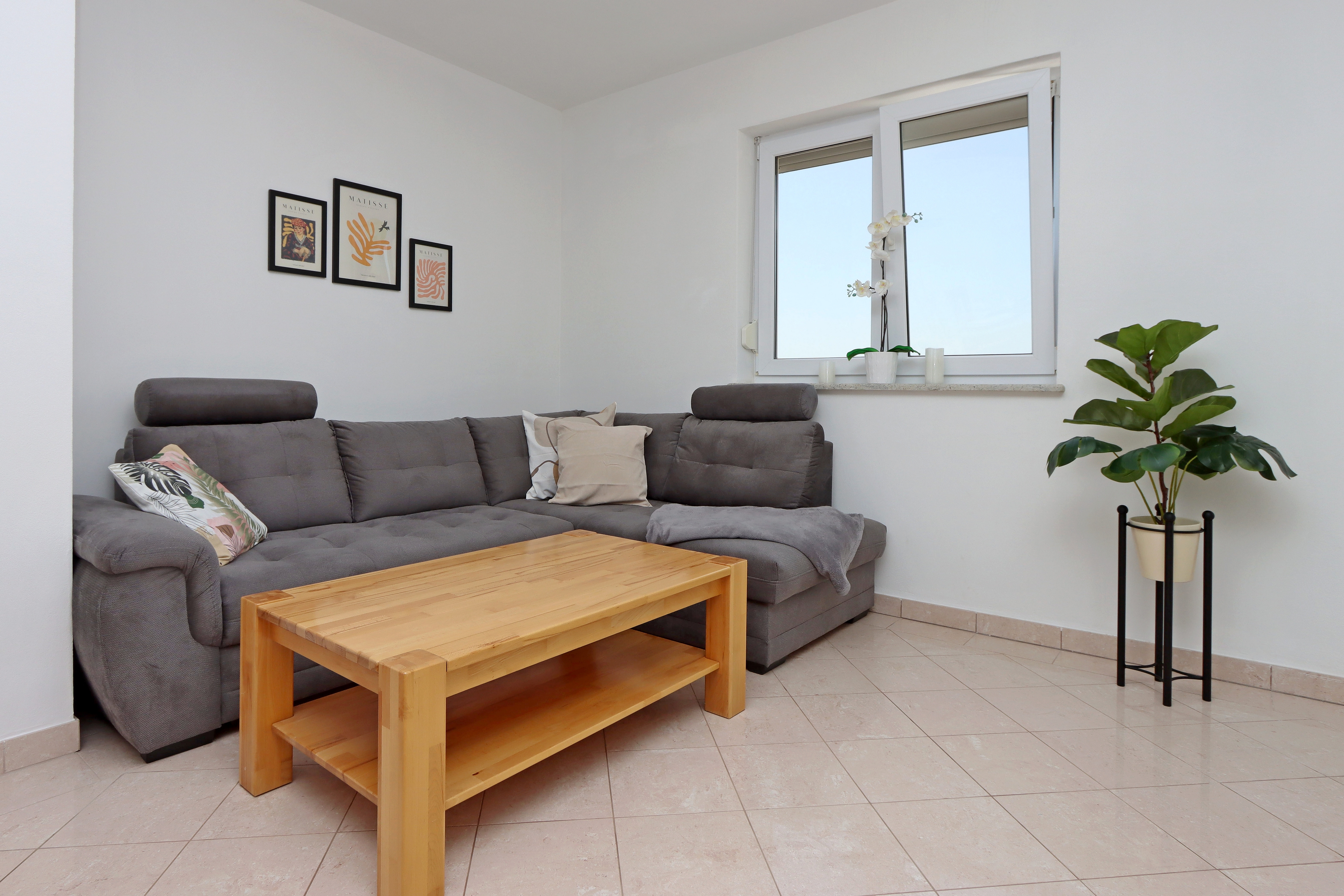 Two bedroom apartment with terrace and sea view Kostrena, Rijeka (A-23422-b)