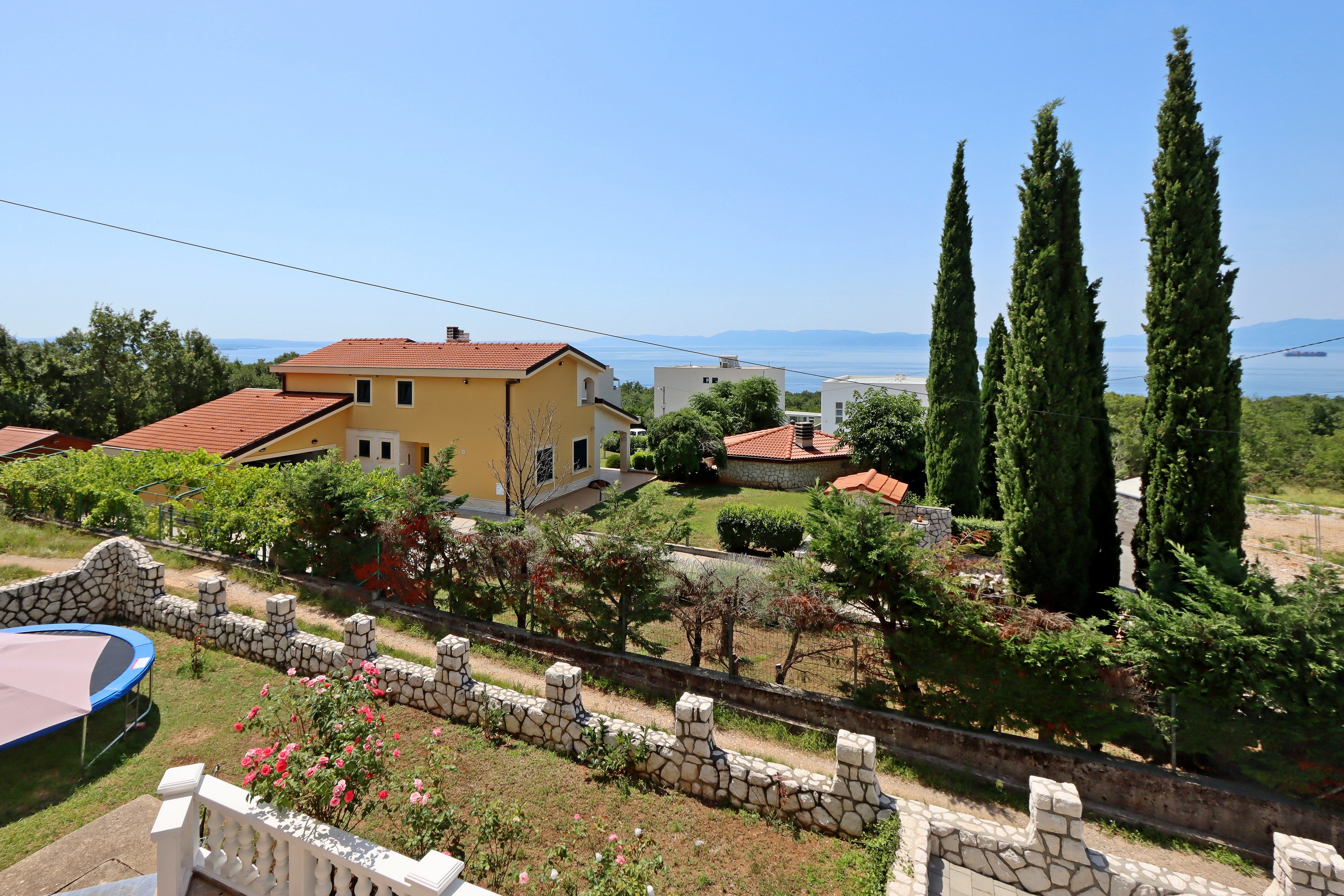 Two bedroom apartment with terrace and sea view Kostrena, Rijeka  A-b