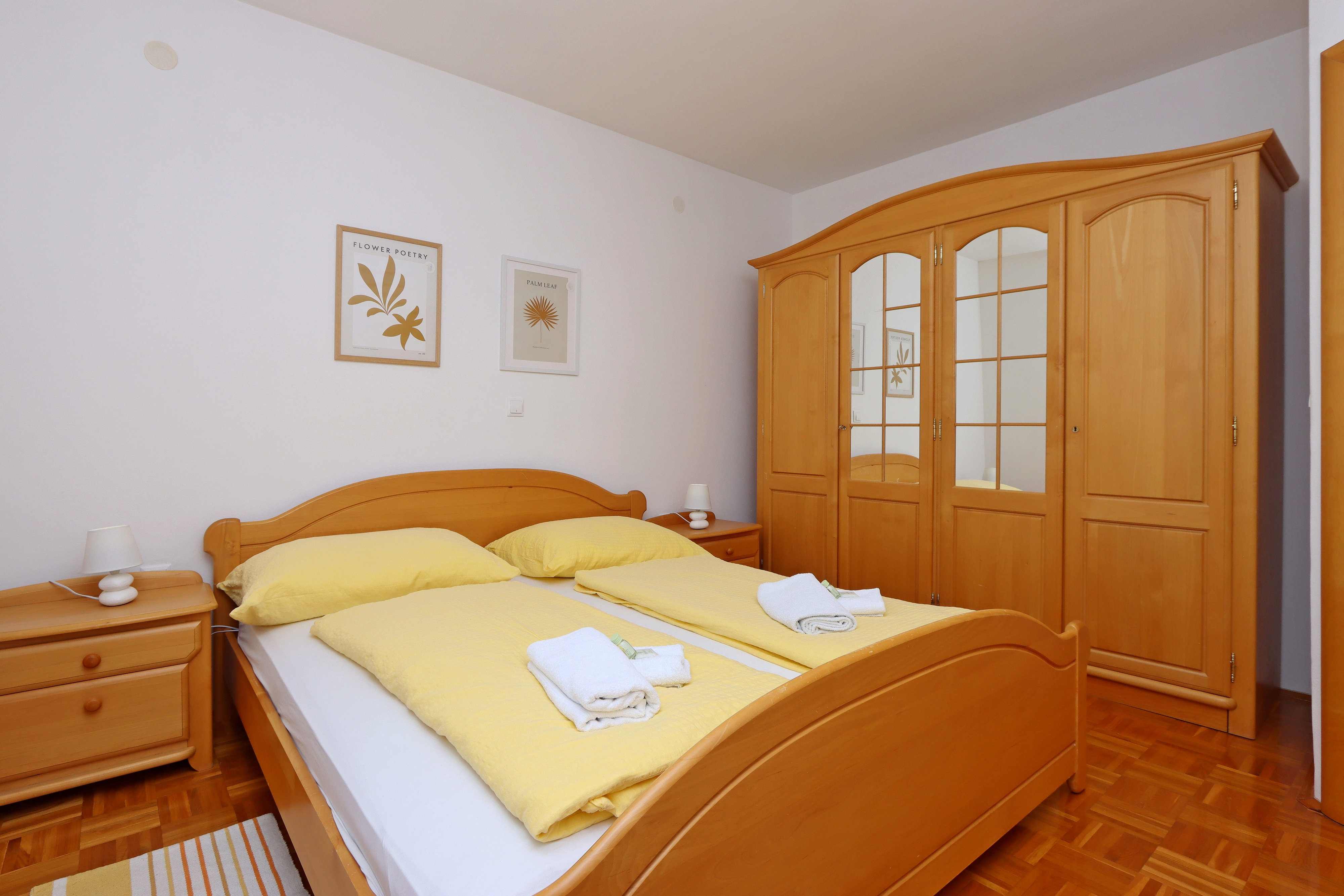 Two bedroom apartment with terrace and sea view Kostrena, Rijeka  A-c