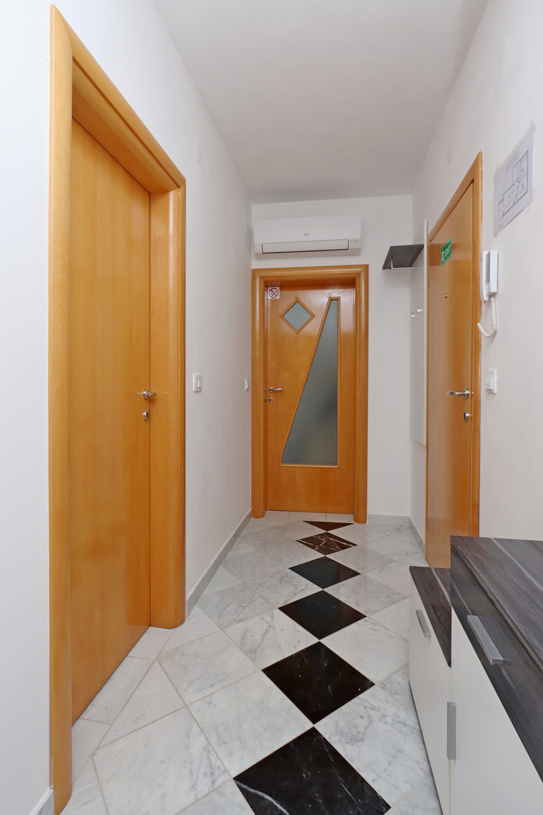 Two bedroom apartment with terrace and sea view Kostrena, Rijeka  A-c