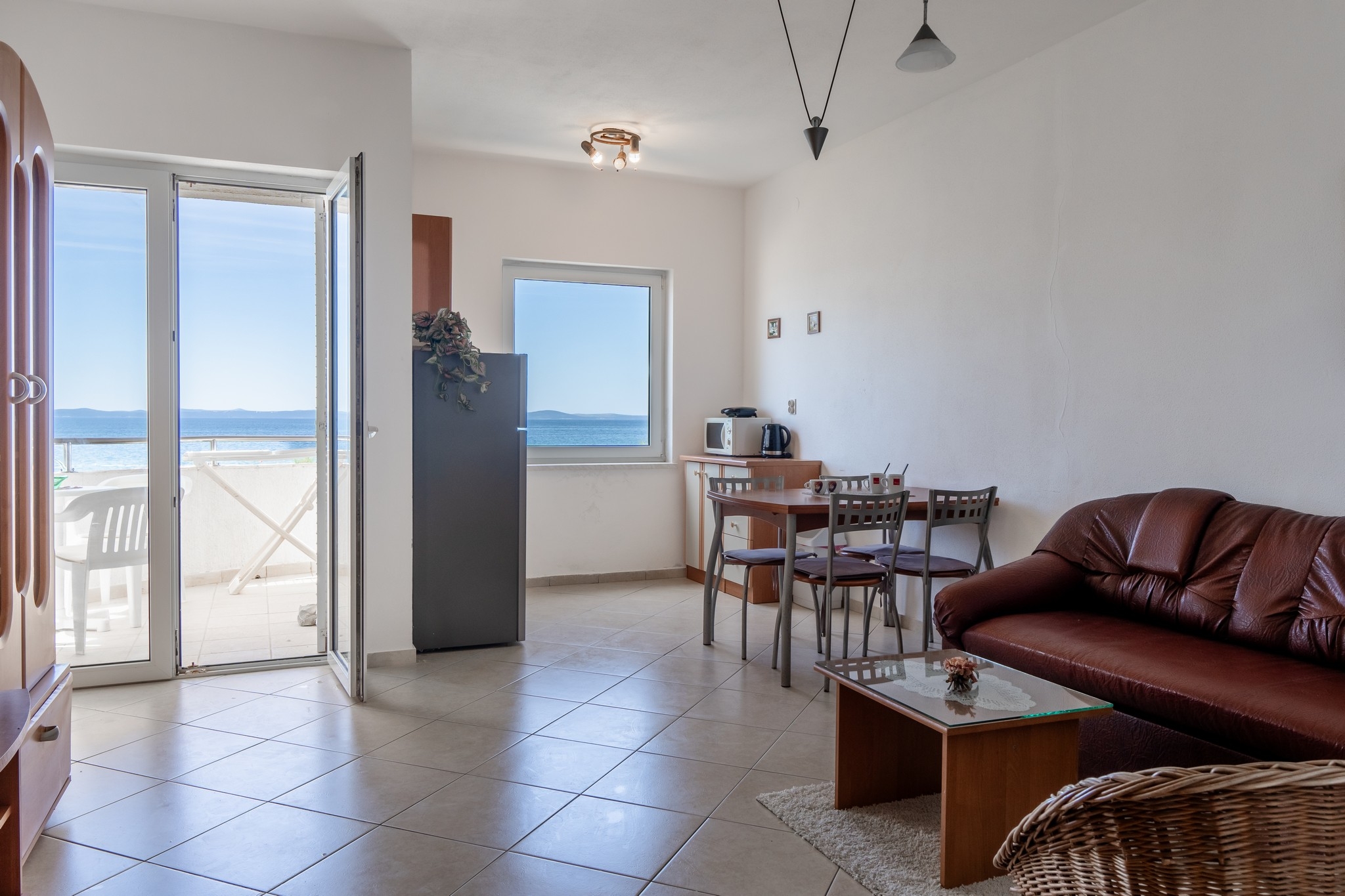 One bedroom apartment near beach Vir (A-23426-a)