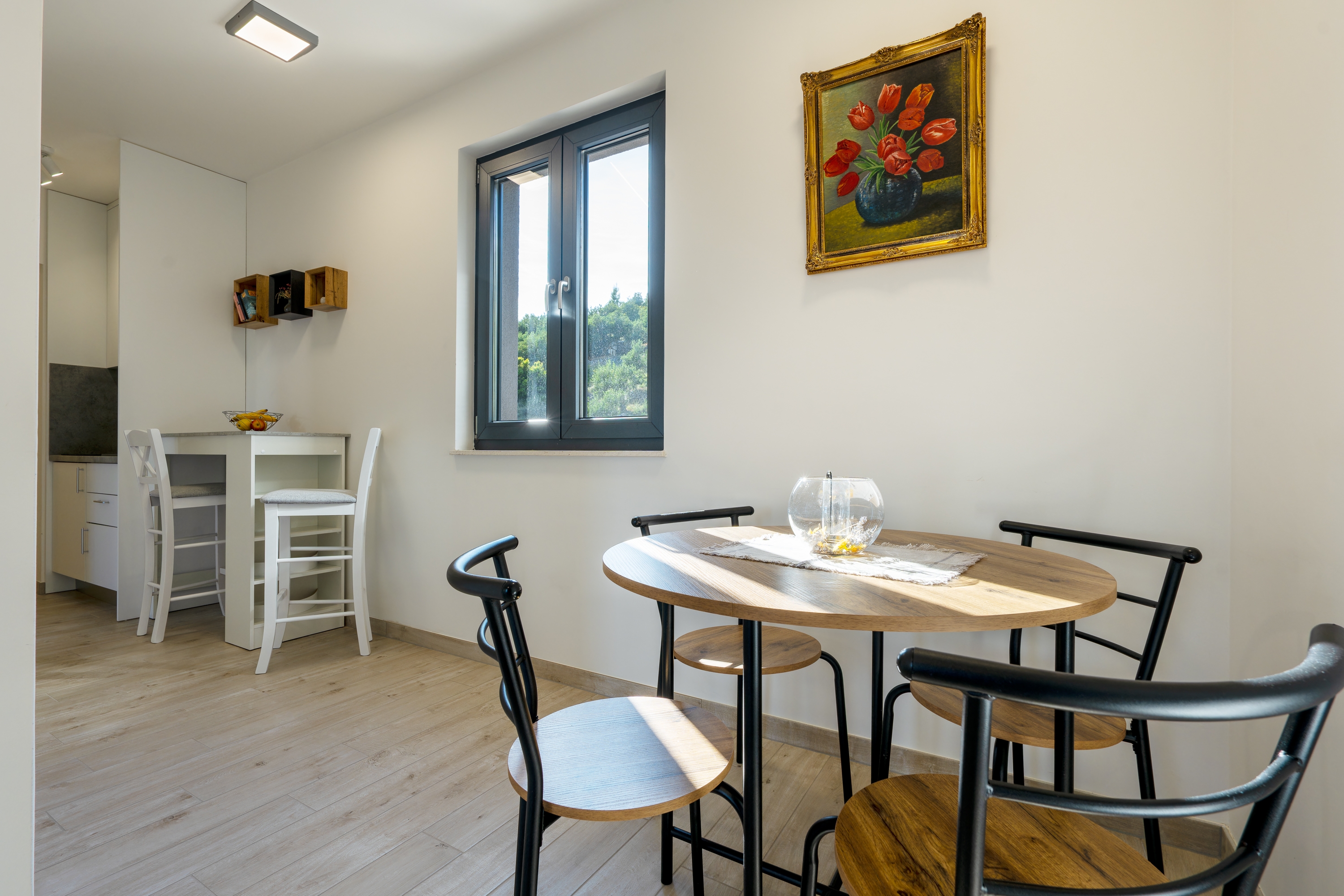 Two bedroom apartment with terrace and sea view Krvavica, Makarska  A-a