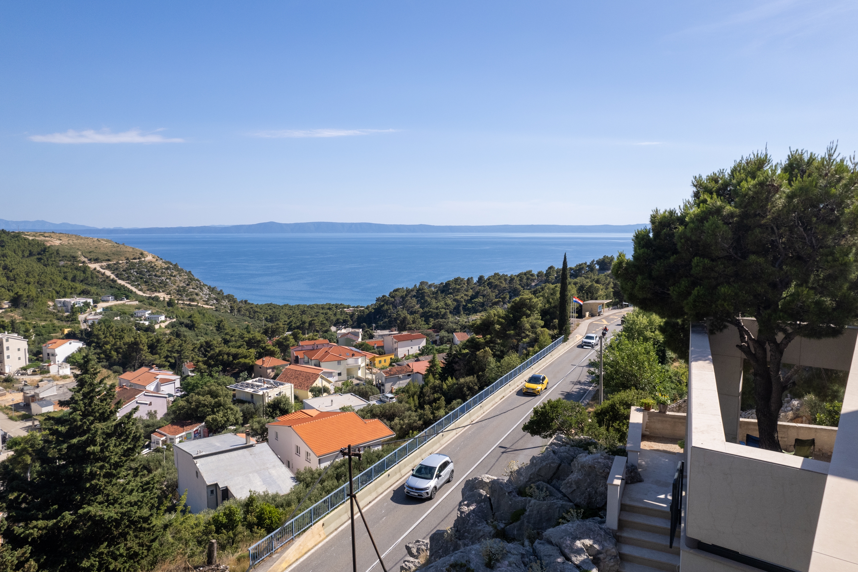 Two bedroom apartment with terrace and sea view Krvavica, Makarska  A-a