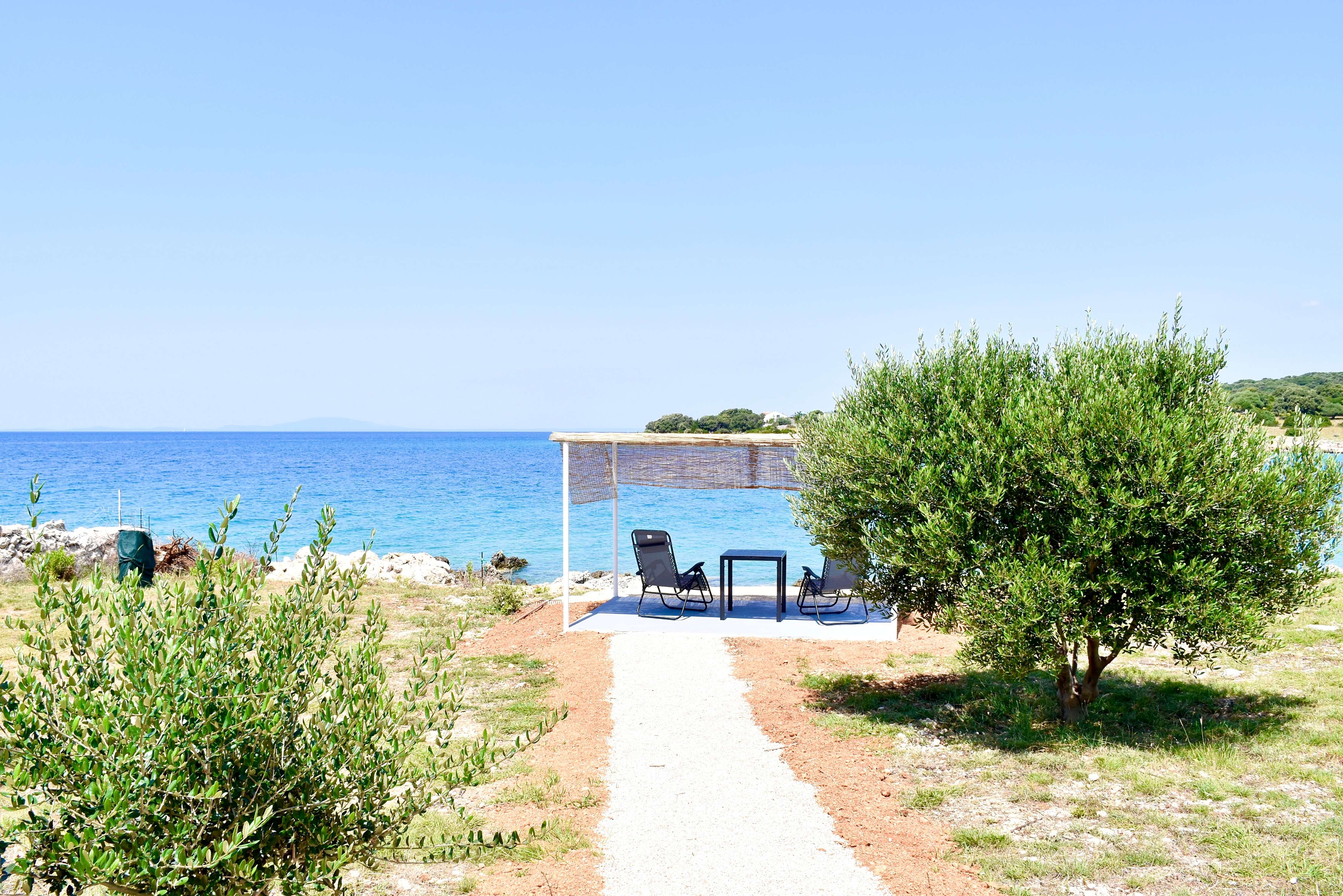 One bedroom house near beach Cove Krlić, Pag  K