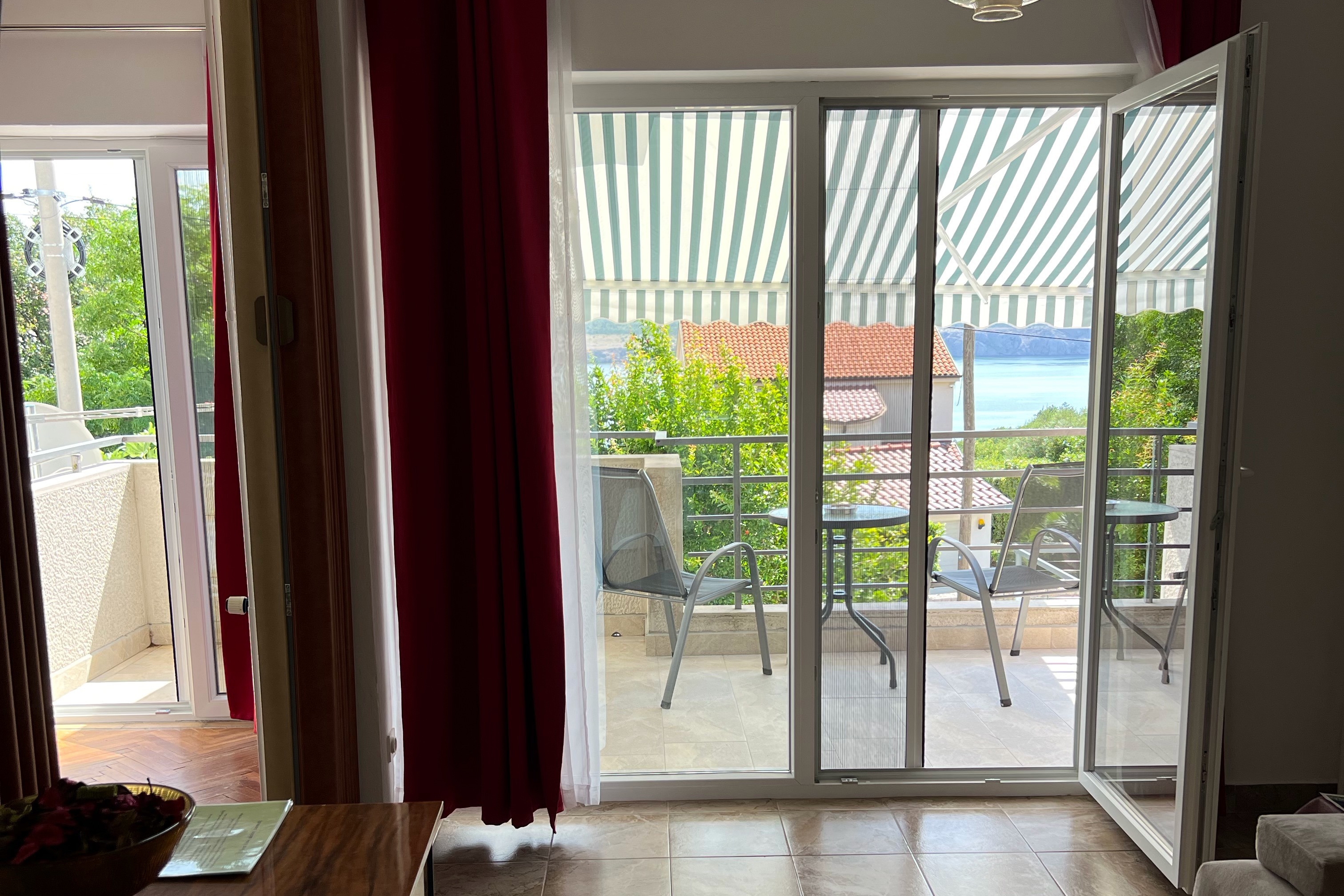 One bedroom apartment with terrace and sea view Jadranovo, Crikvenica  A-a