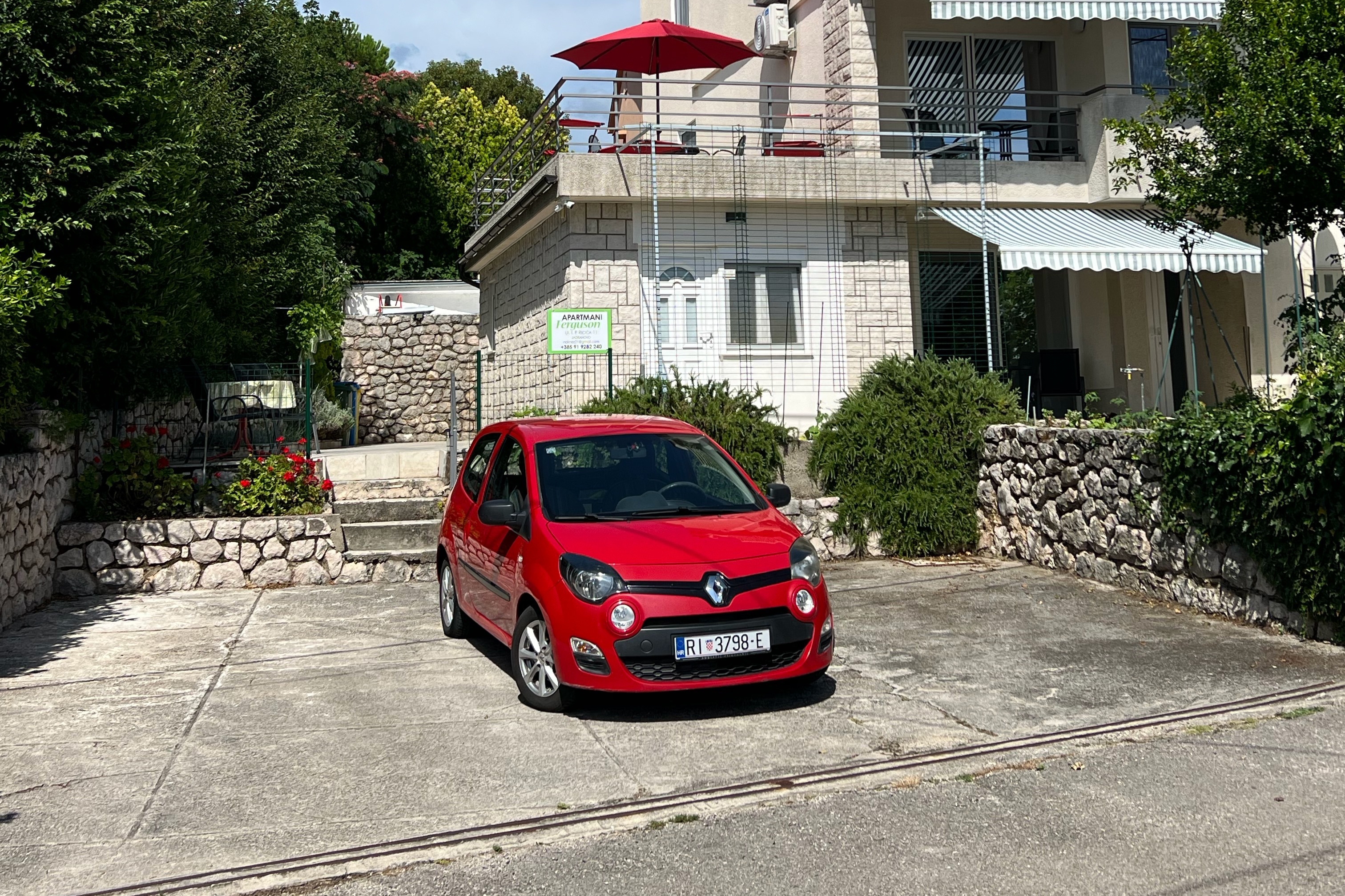 One bedroom apartment with terrace and sea view Jadranovo, Crikvenica (A-23436-a)