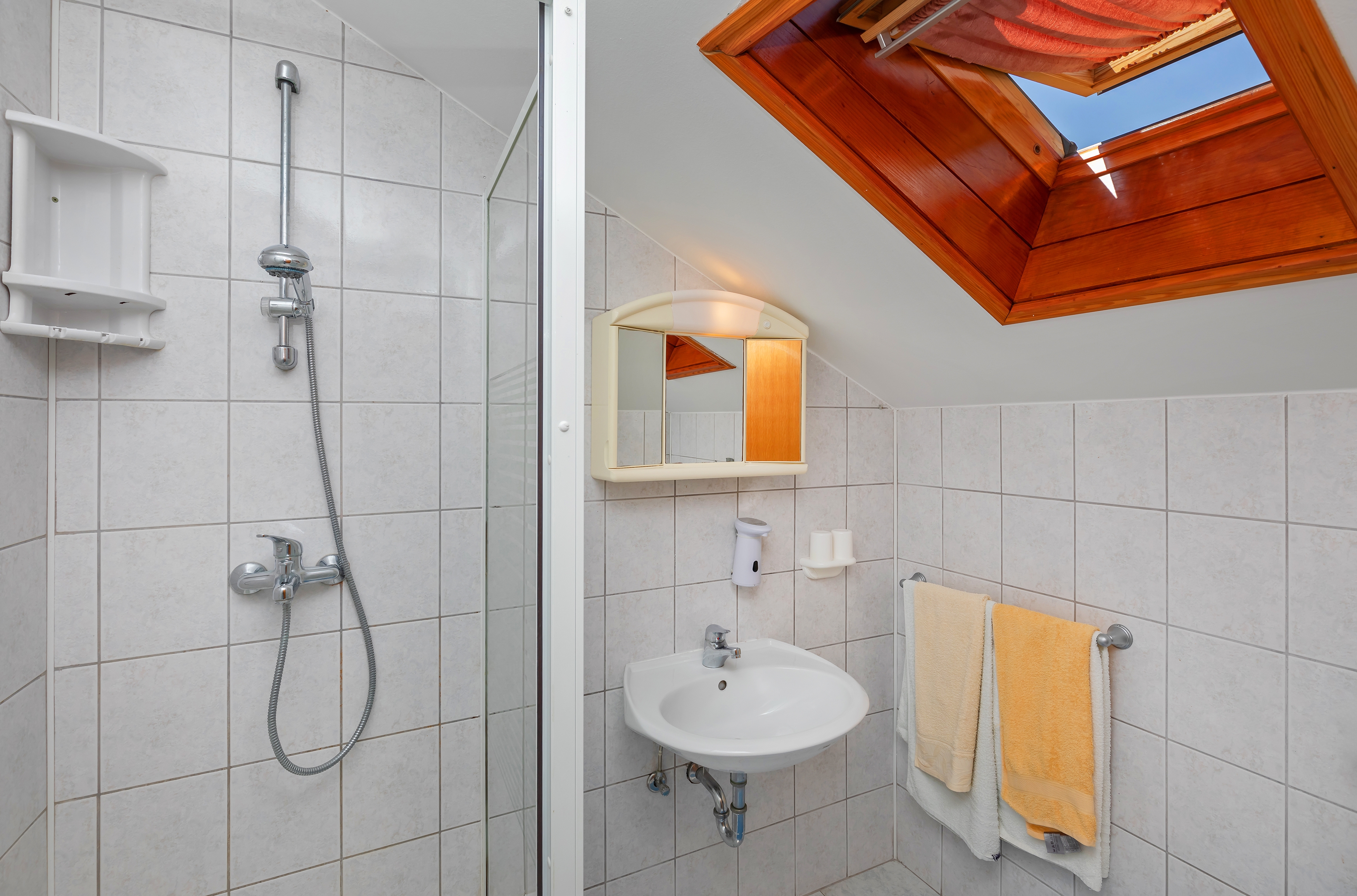 Studio flat with balcony and sea view Mlini, Dubrovnik  AS-a