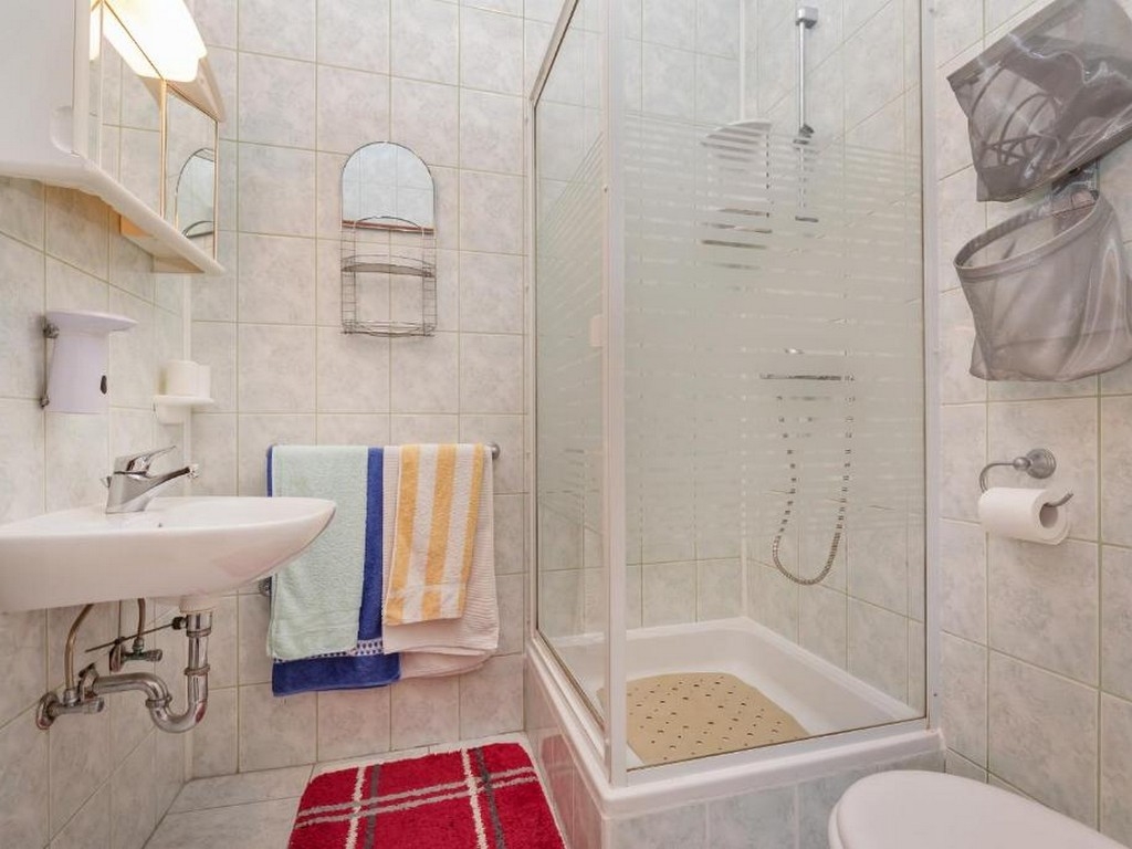 Studio flat with balcony and sea view Mlini, Dubrovnik  AS-b