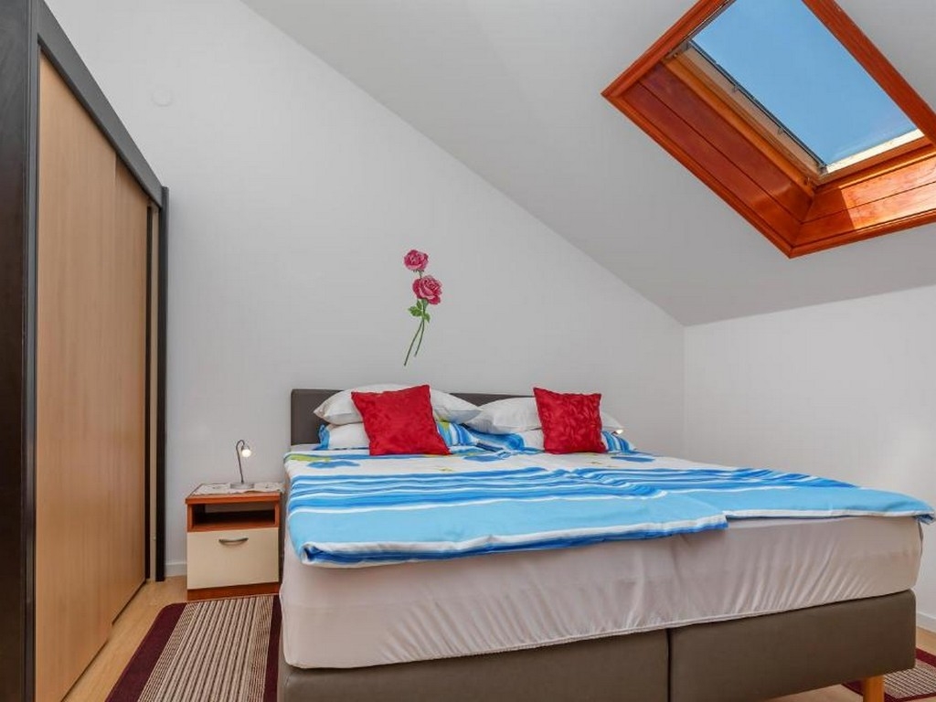 Studio flat with balcony and sea view Mlini, Dubrovnik  AS-b