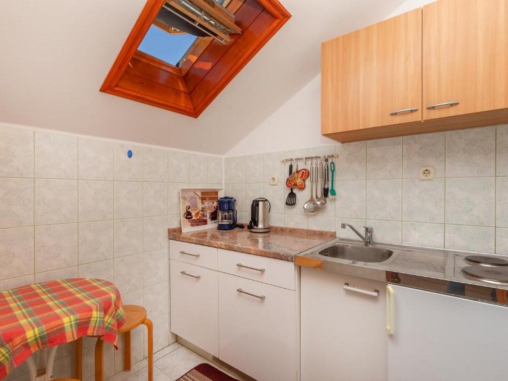 Studio flat with balcony and sea view Mlini, Dubrovnik  AS-b