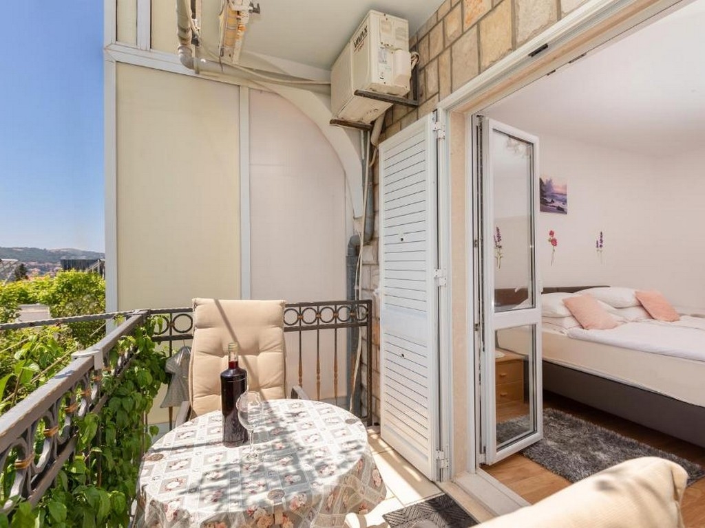 Room with balcony Mlini, Dubrovnik  S-d