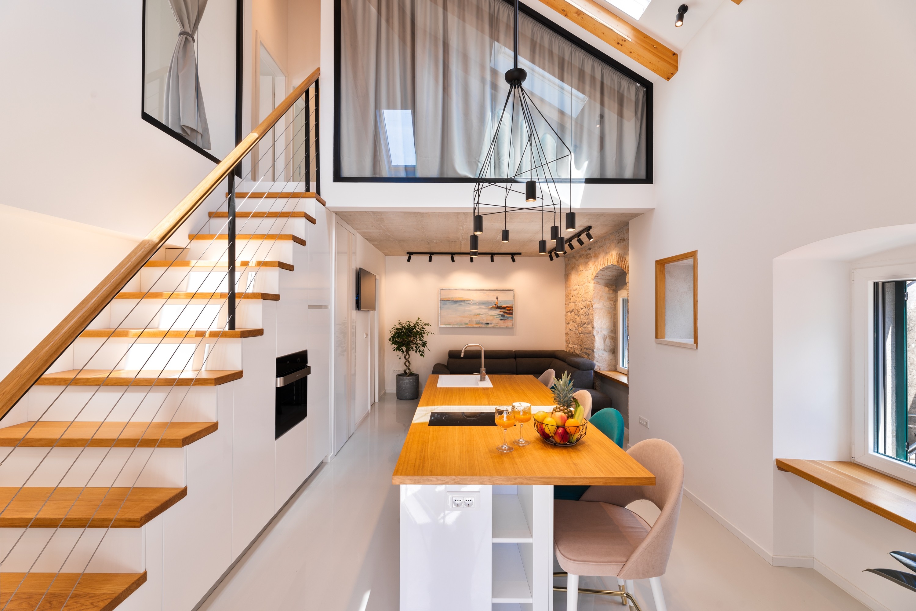 Two bedroom apartment with balcony Pučišća, Brač  A-a