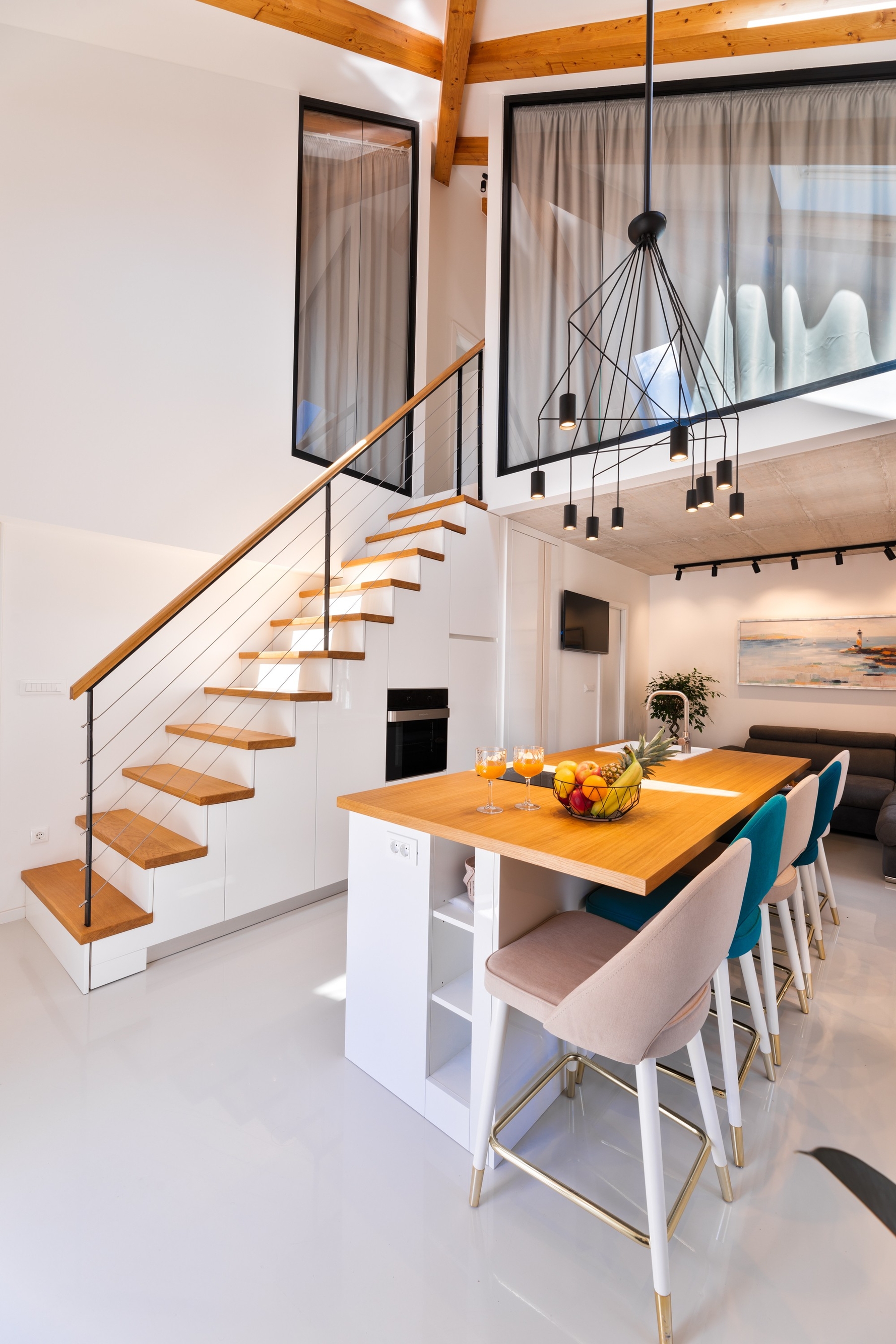 Two bedroom apartment with balcony Pučišća, Brač  A-a