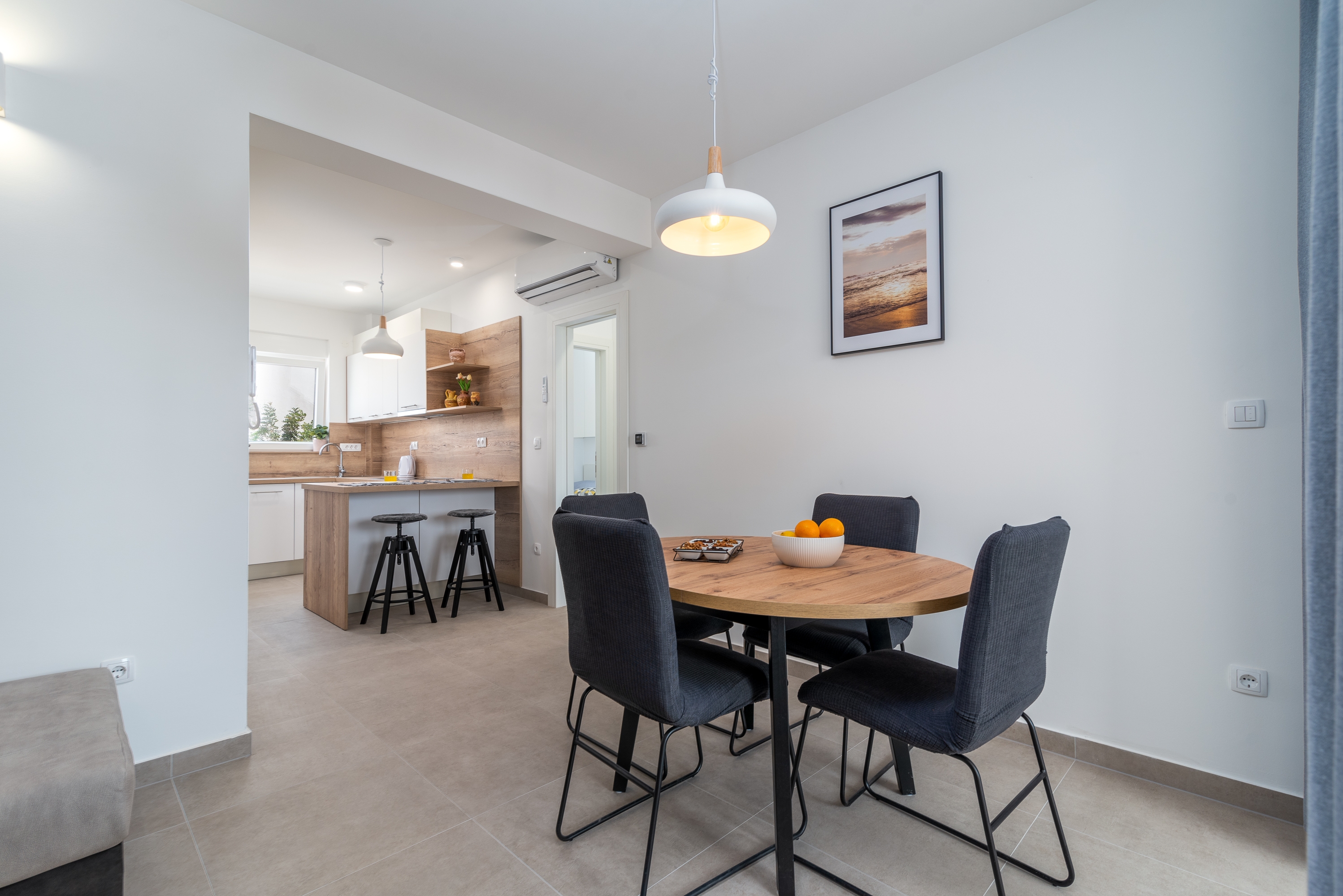 Two bedroom apartment with terrace Trogir  A-a