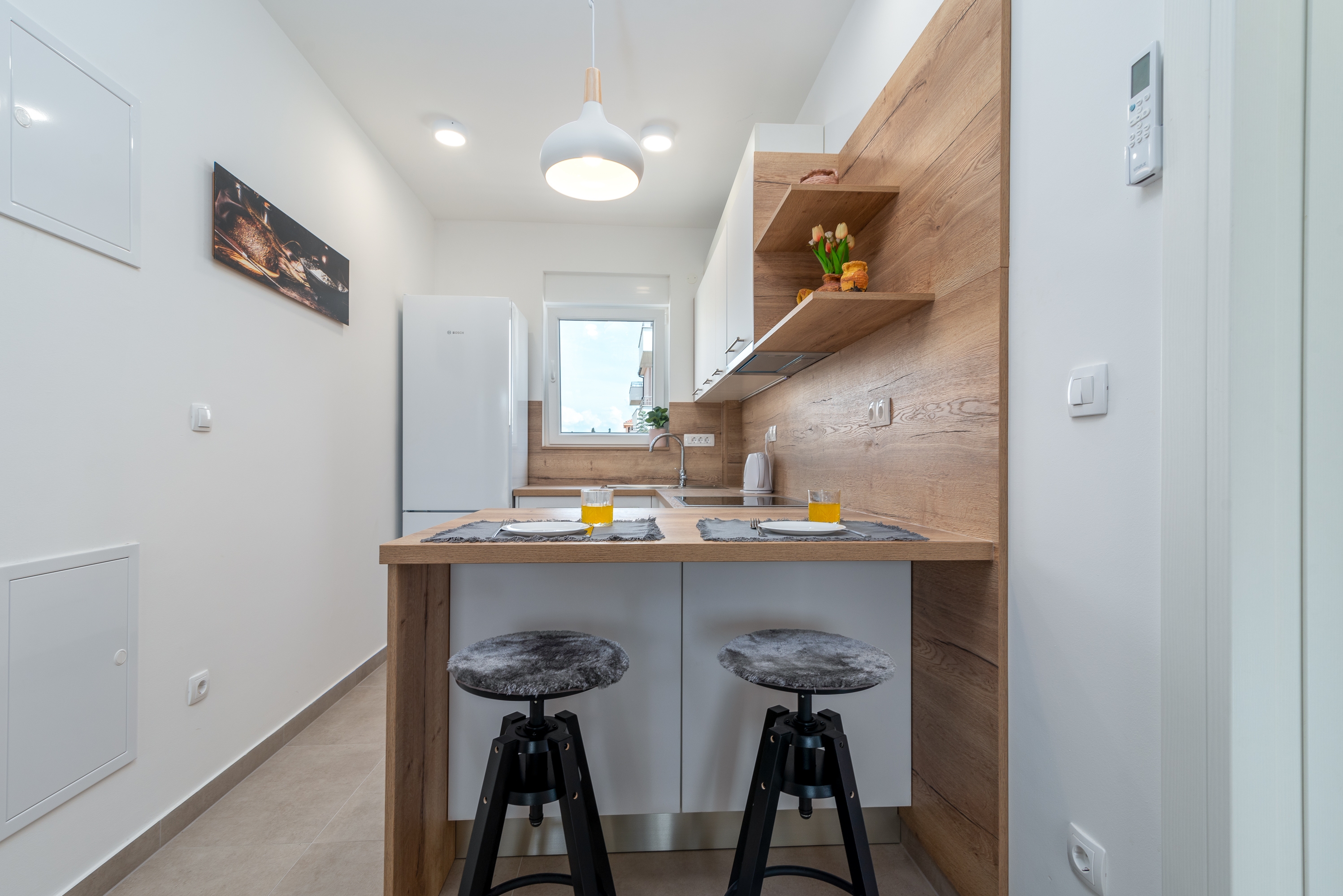 Two bedroom apartment with terrace Trogir  A-a