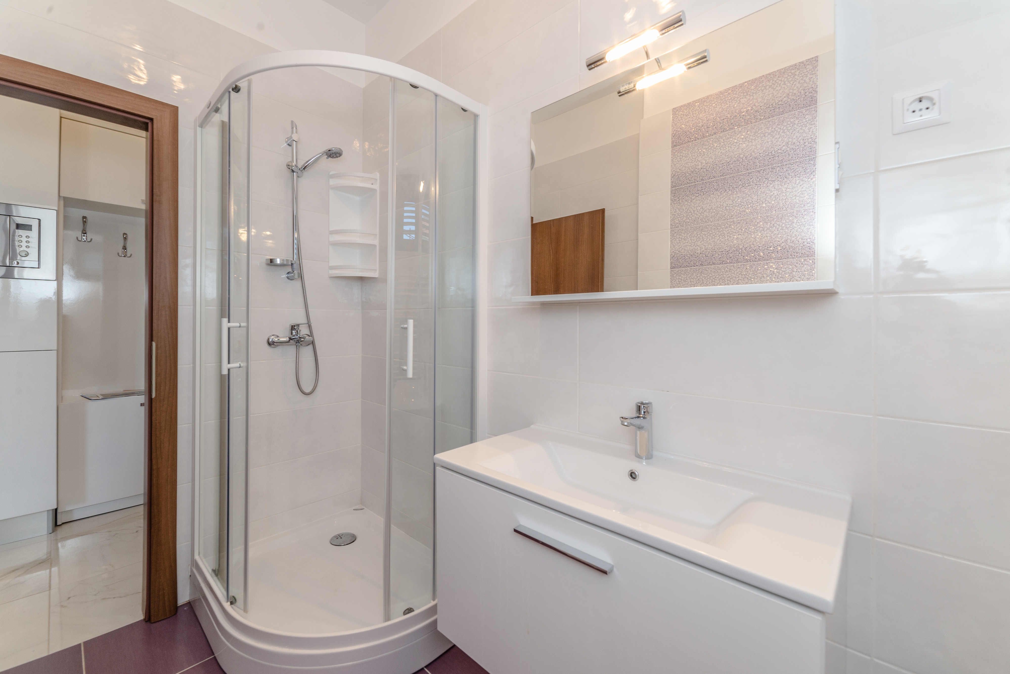 One bedroom apartment with terrace Privlaka, Zadar  A-c