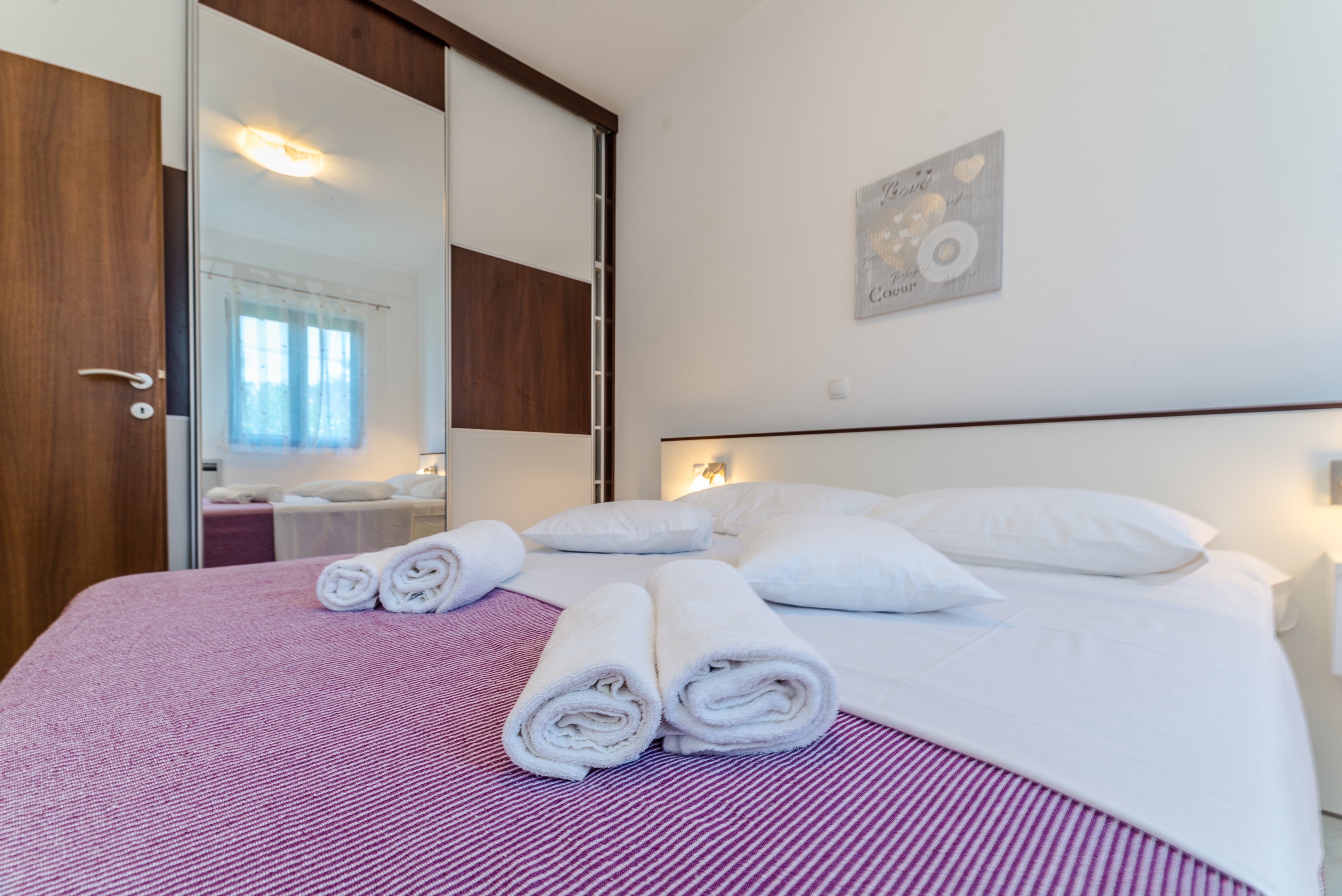One bedroom apartment with terrace Privlaka, Zadar  A-c