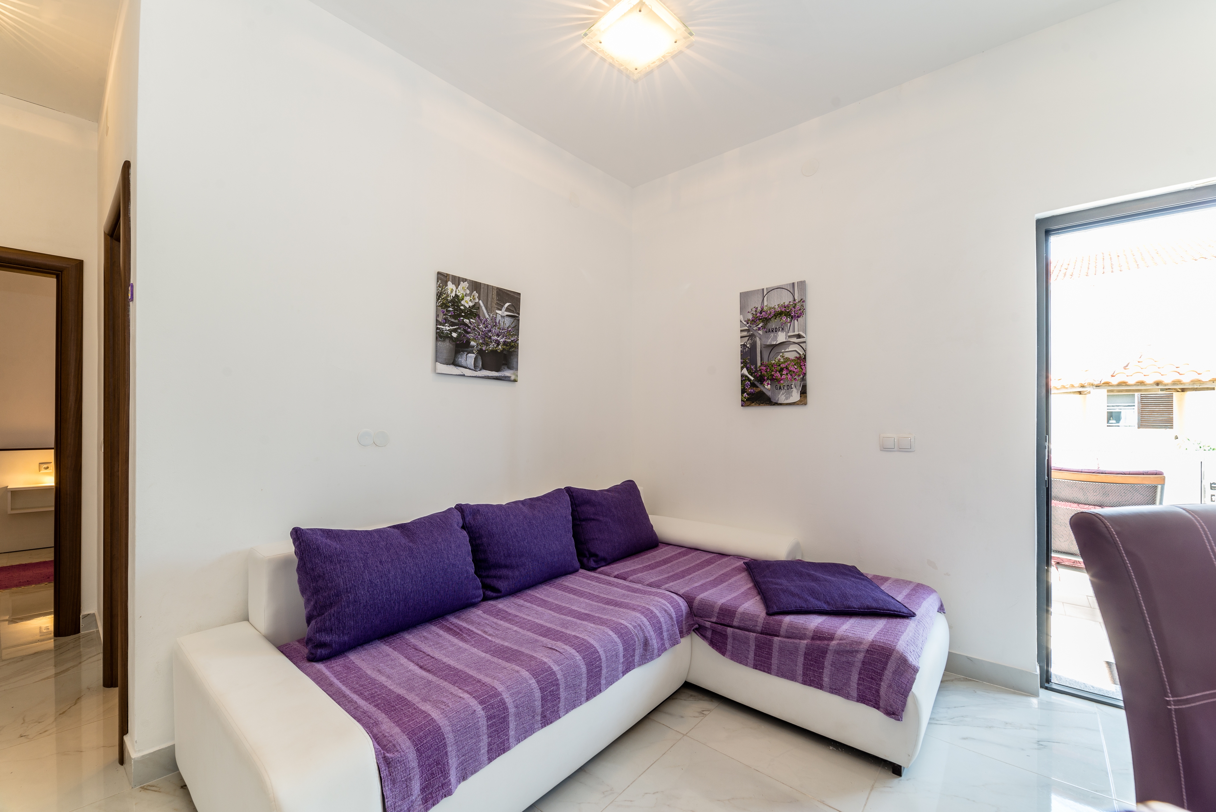 One bedroom apartment with terrace Privlaka, Zadar (A-23472-c)