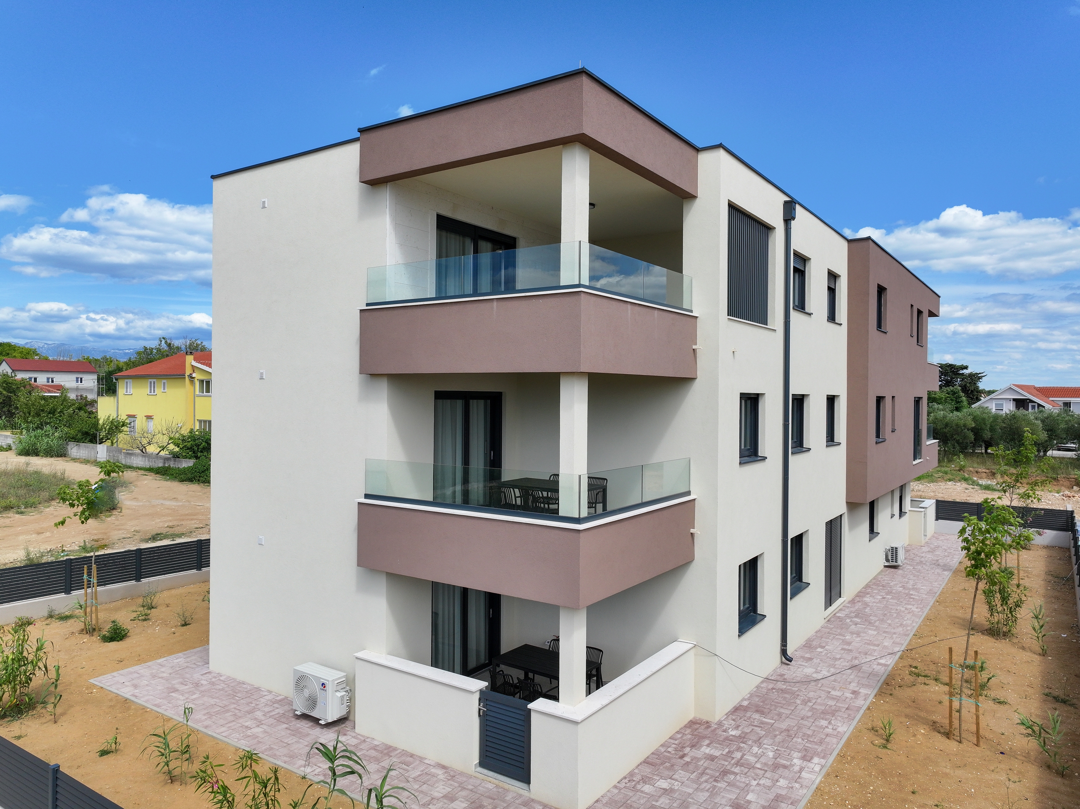 Appartement de deux chambres avec la terrasse Privlaka, Zadar (A-23479-c)