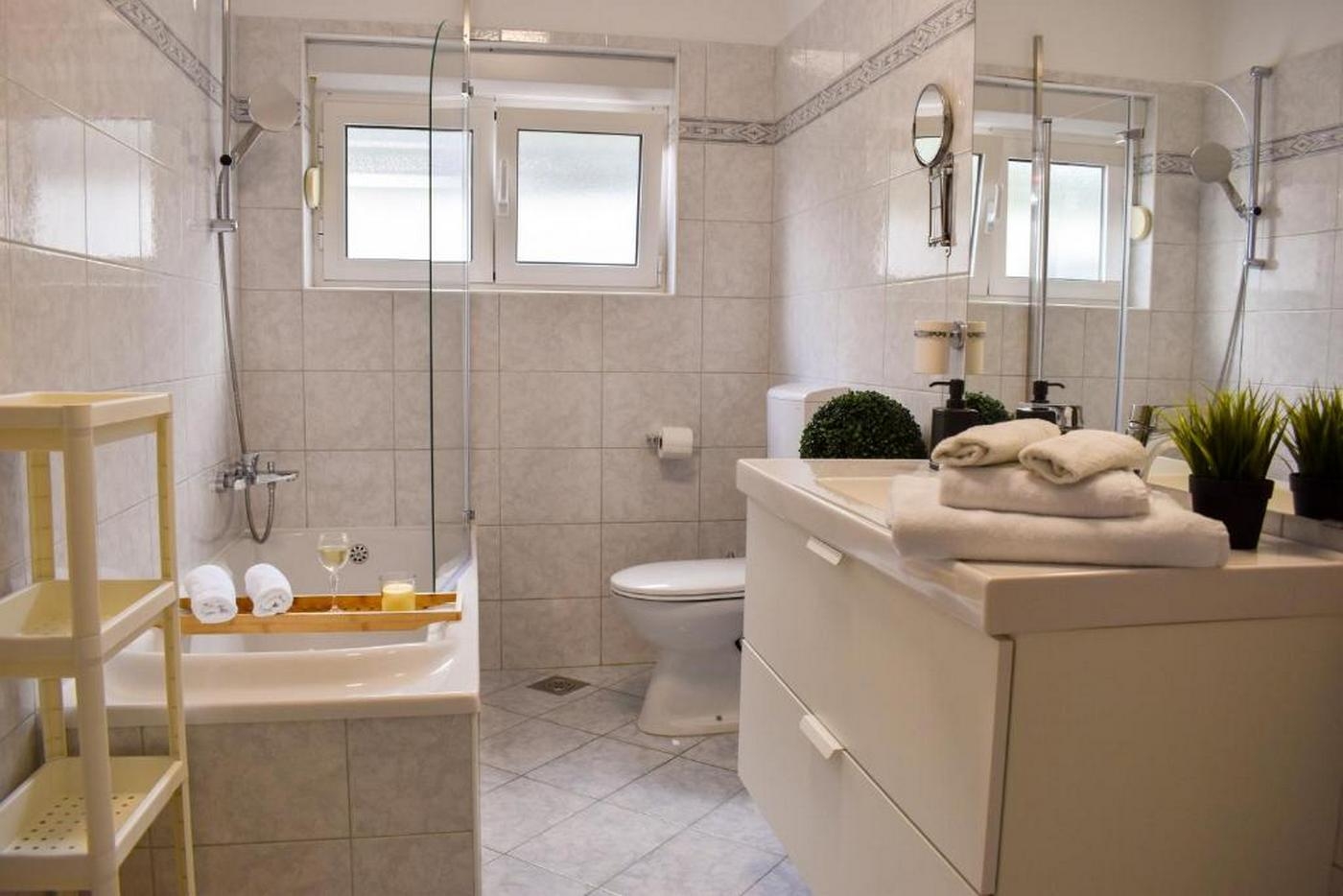 Two bedroom apartment with terrace and sea view Novi Vinodolski  A-a