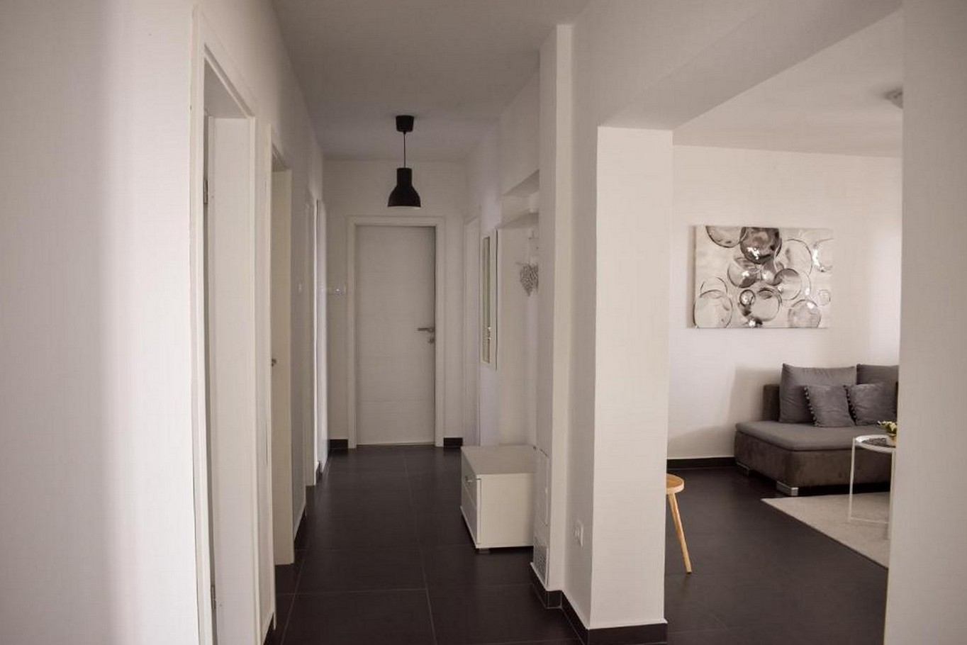 Two bedroom apartment with terrace and sea view Novi Vinodolski  A-a