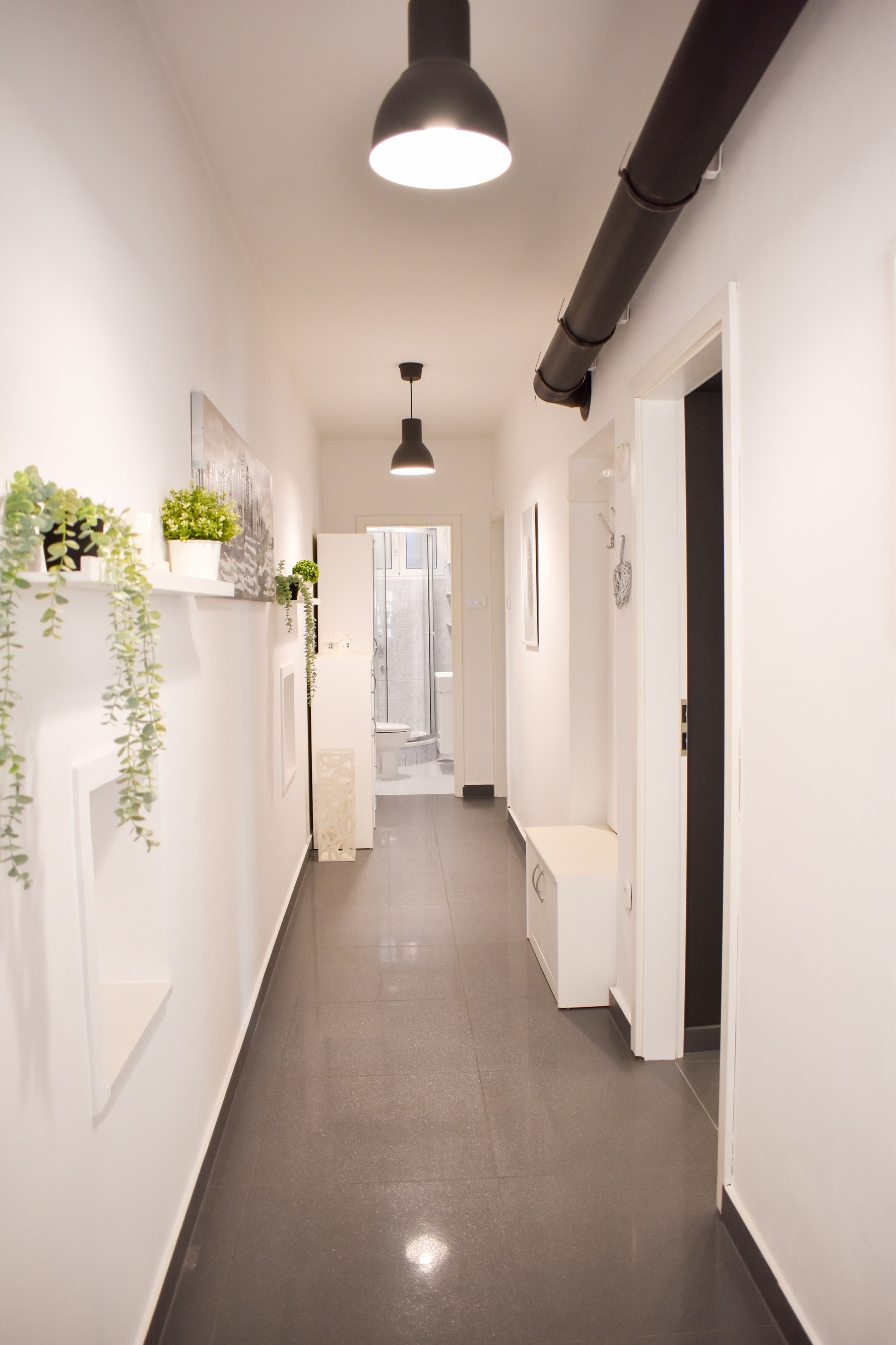 One bedroom apartment with terrace Novi Vinodolski  A-b