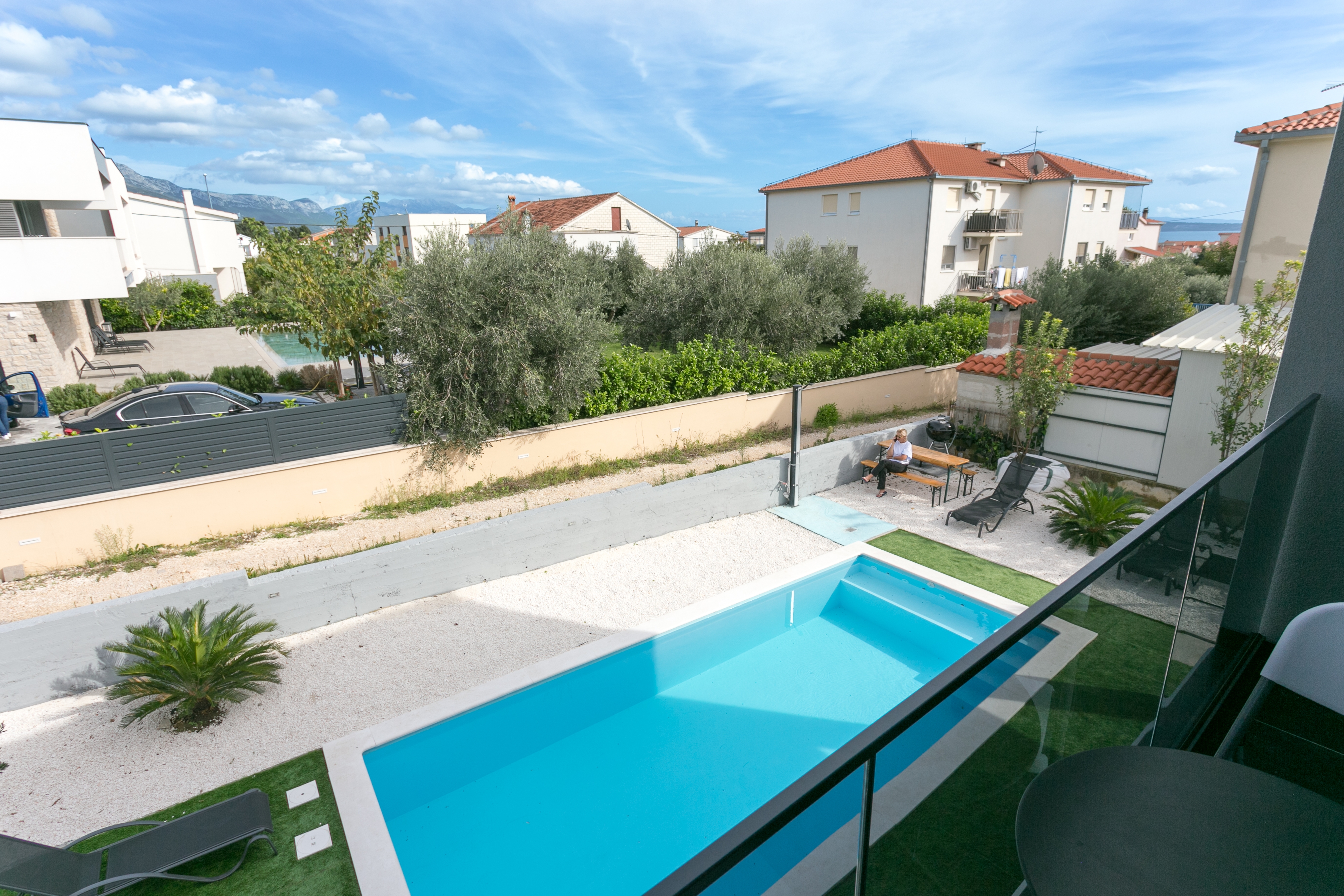 Comfortable and spacious house with terrace Kaštel Štafilić, Kaštela  K