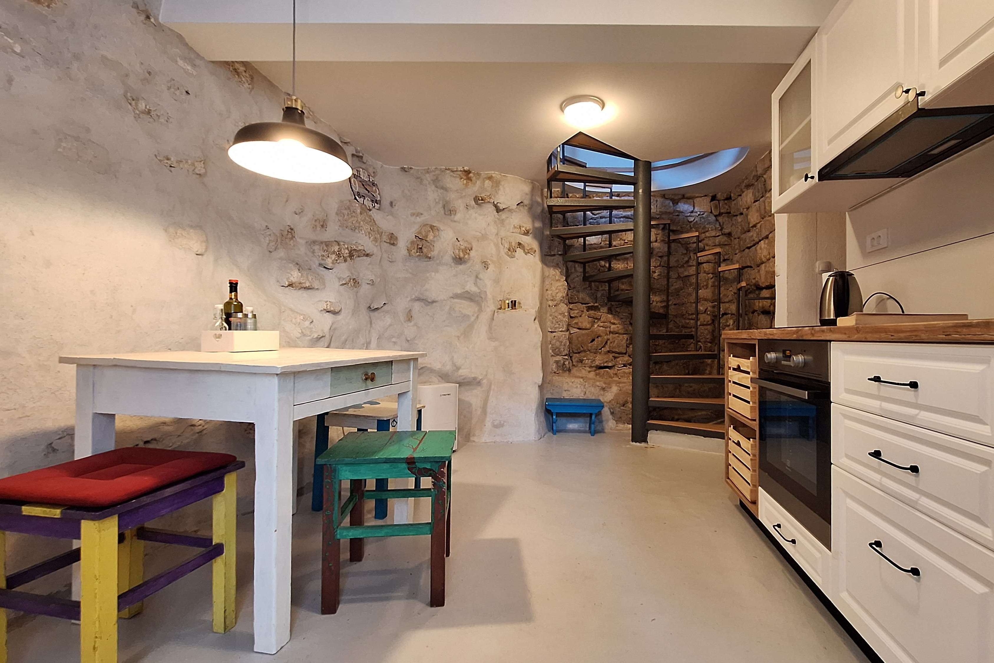 Studio flat with balcony Krk (AS-23494-a)