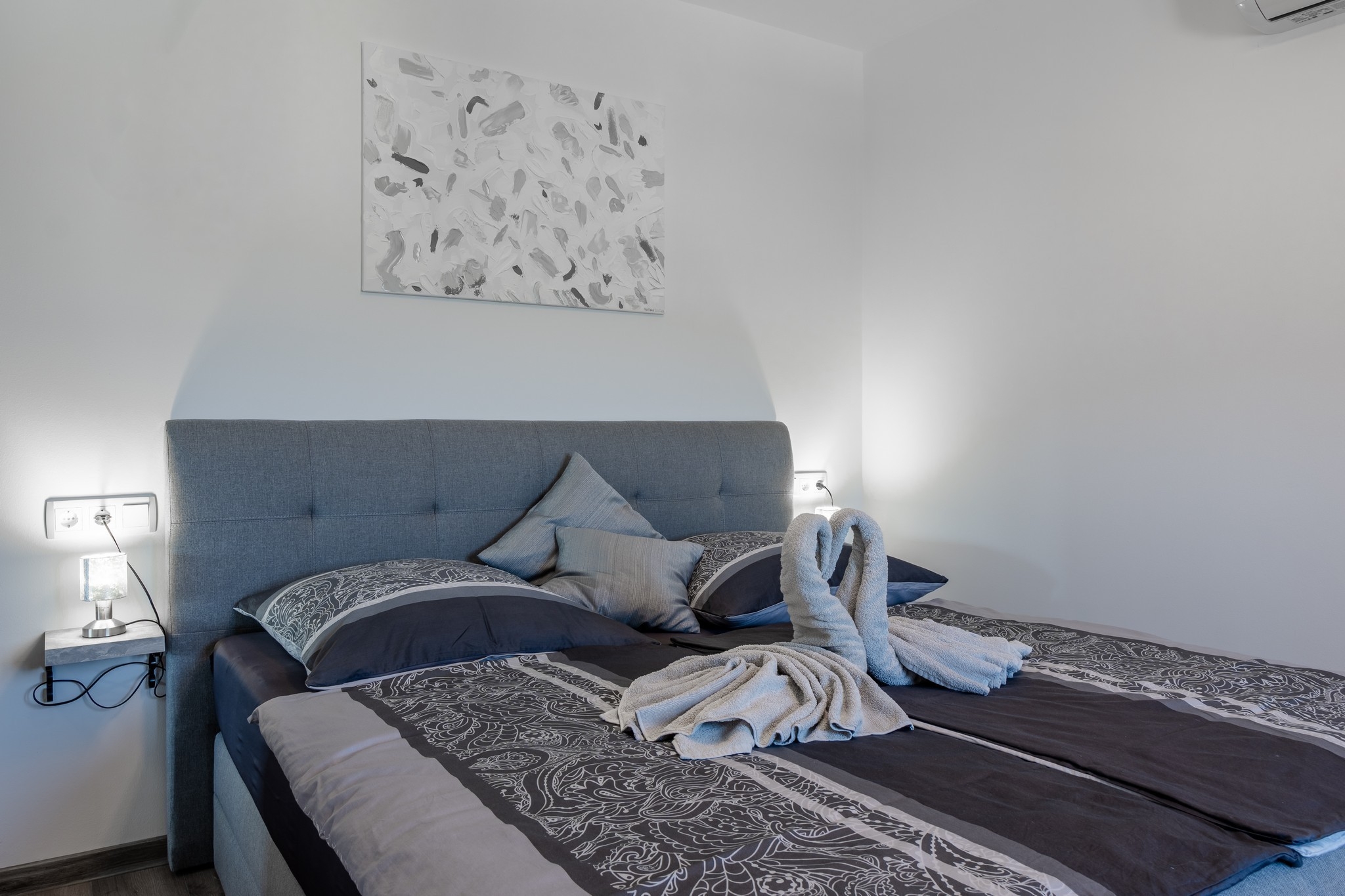 Two bedroom apartment with terrace and sea view Vir - Lozice, Vir  A-a
