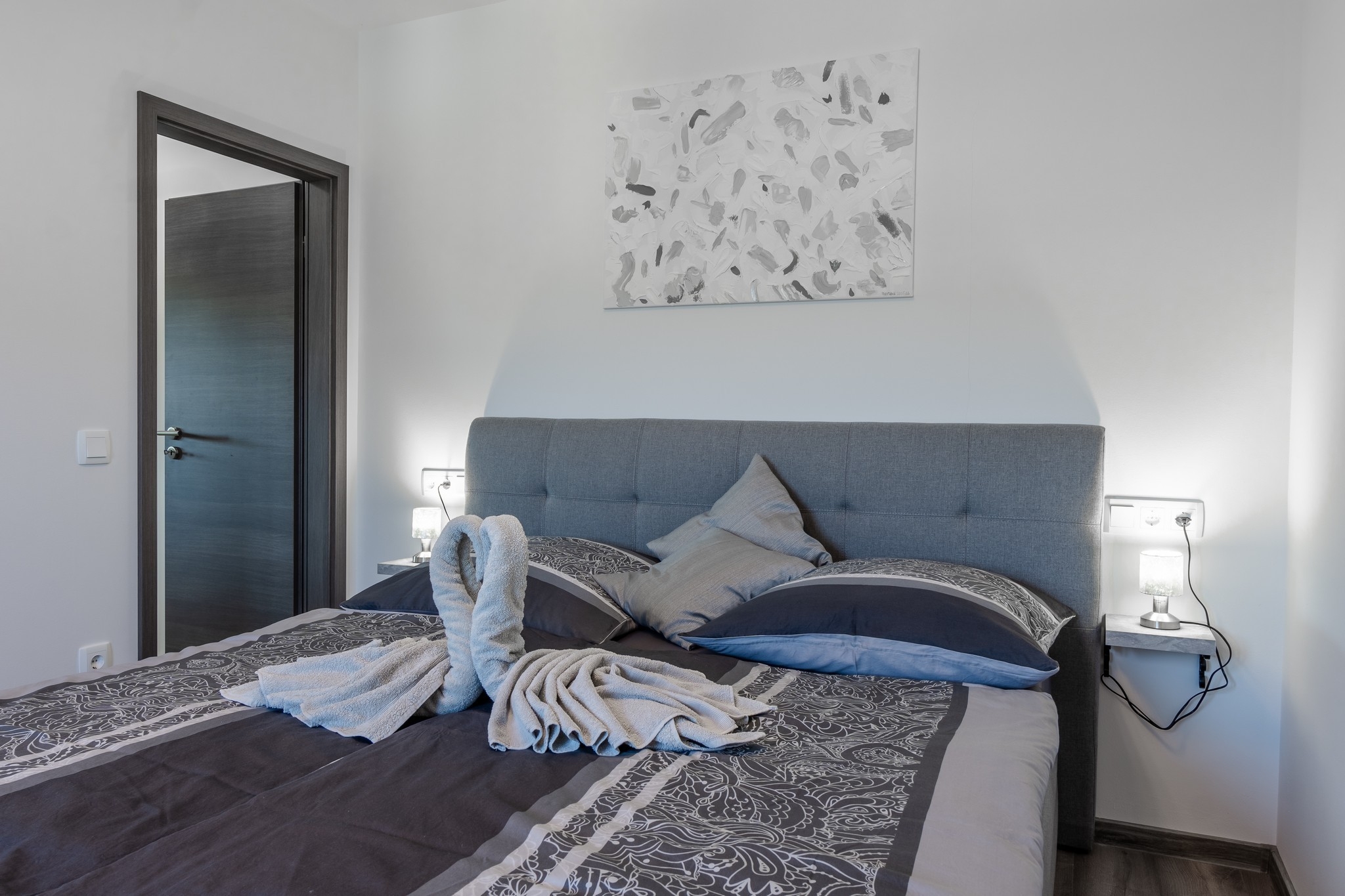 Two bedroom apartment with terrace and sea view Vir - Lozice, Vir  A-a