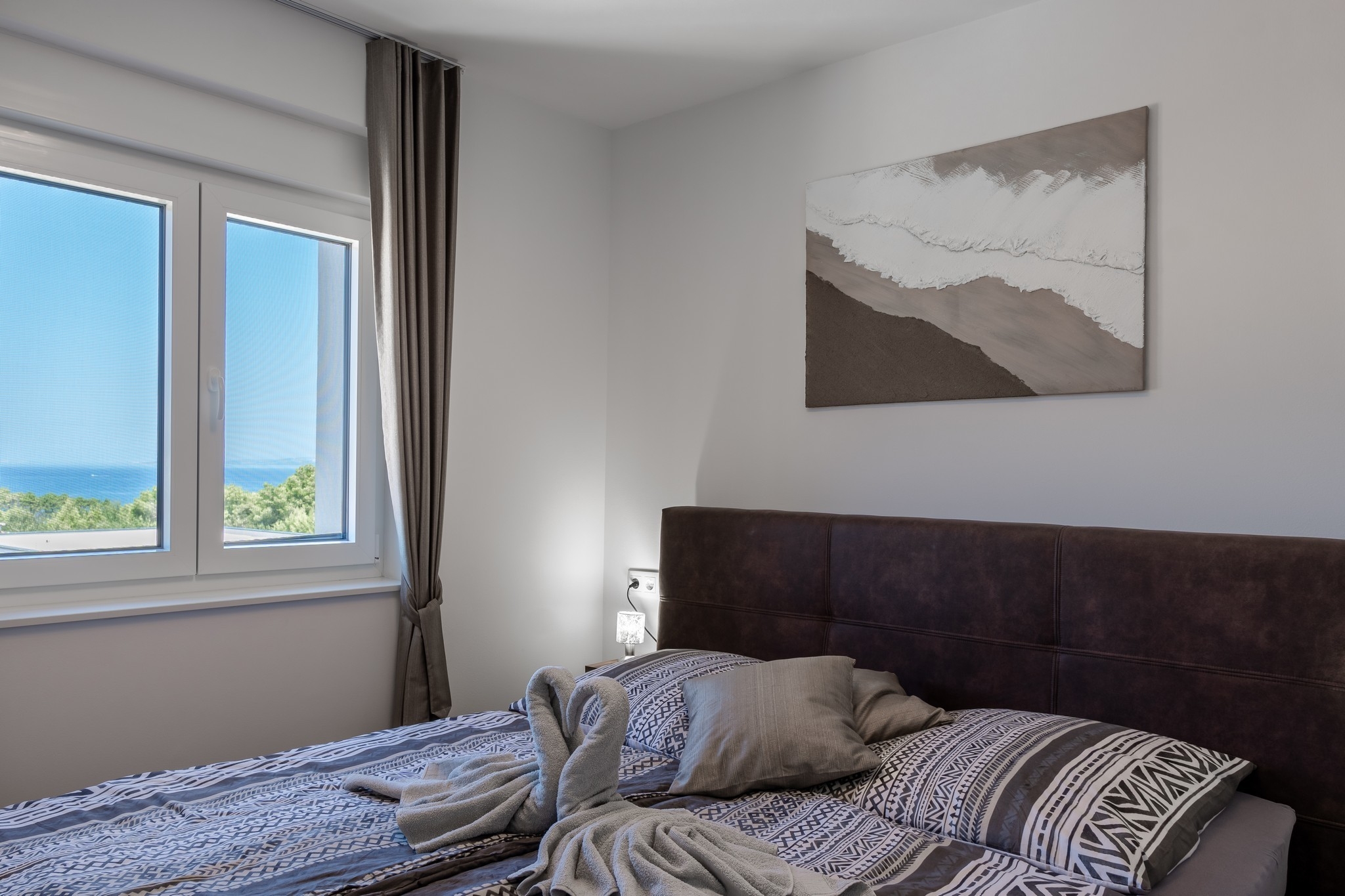 Two bedroom apartment with terrace and sea view Vir - Lozice, Vir  A-a