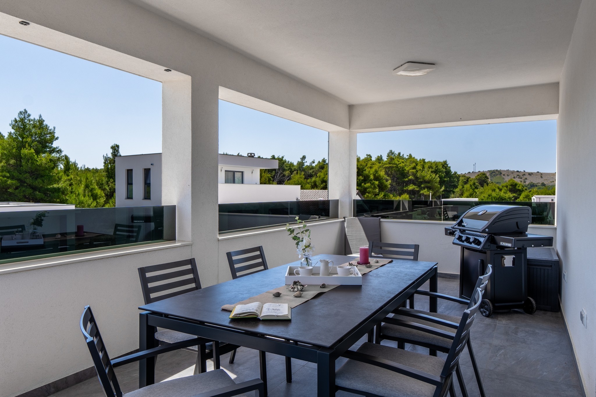 Two bedroom apartment with terrace and sea view Vir - Lozice, Vir  A-a