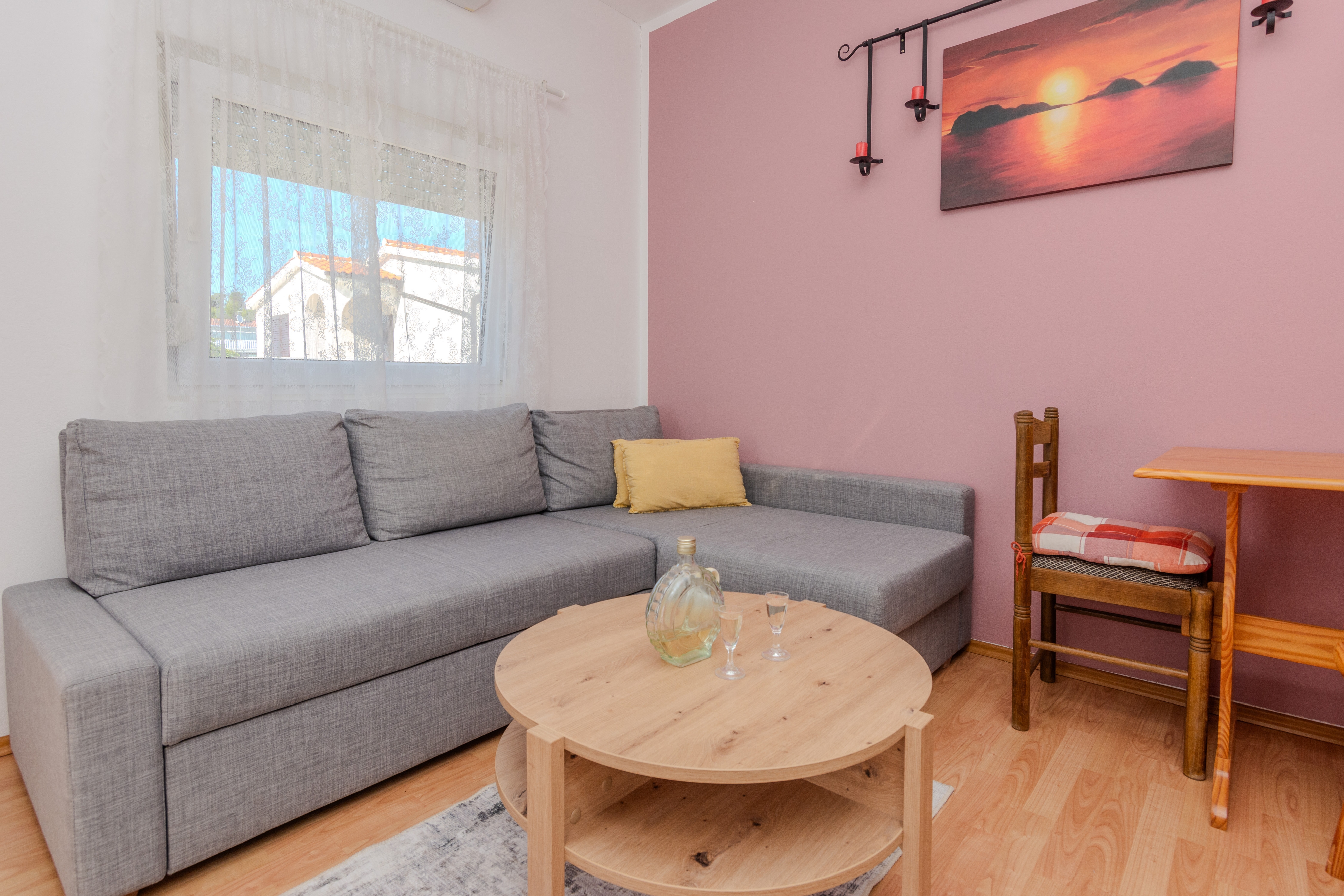 Two bedroom apartment with balcony Vir (A-23519-a)