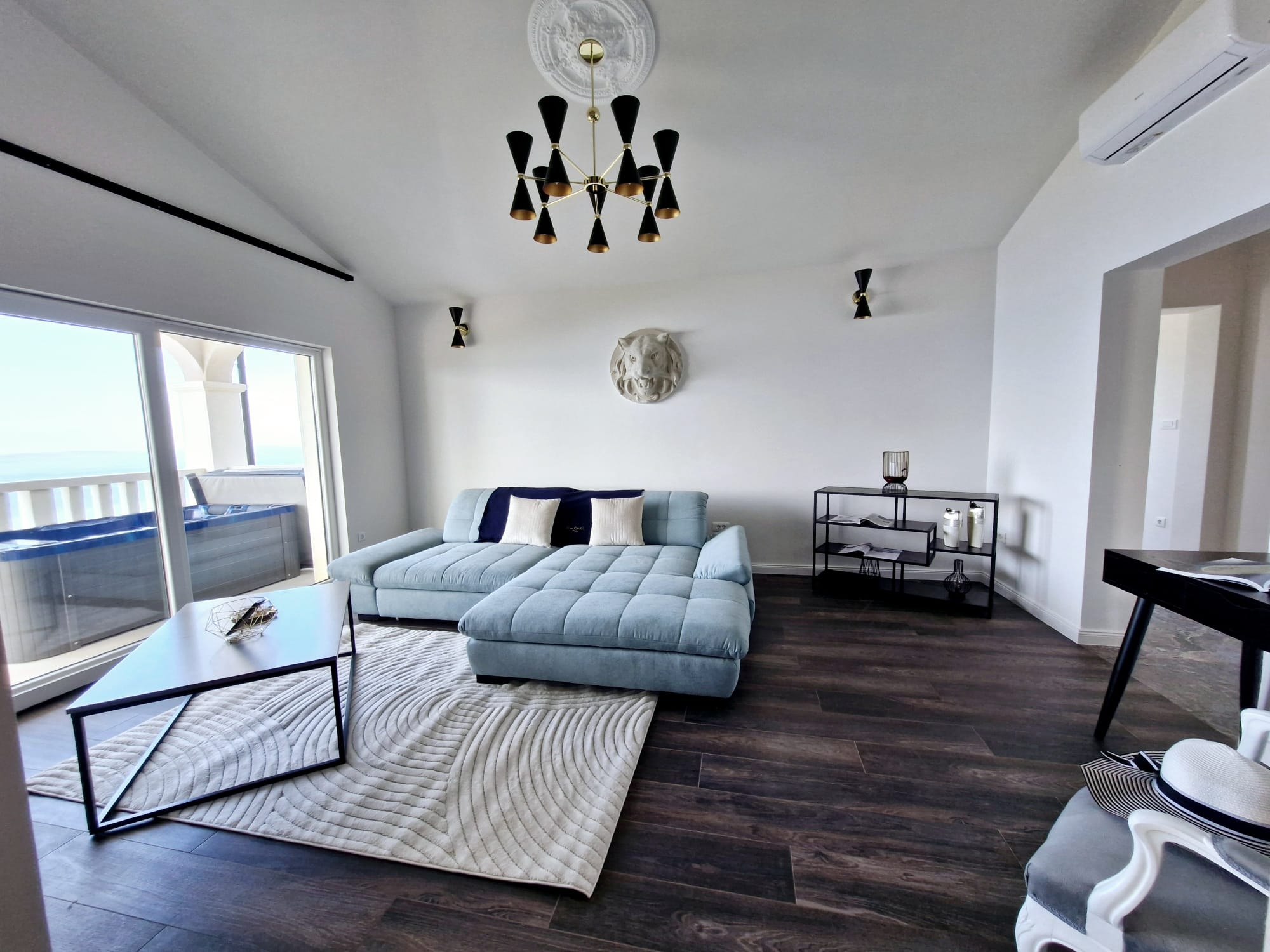 Two bedroom apartment with terrace and sea view Podstrana, Split  A-a