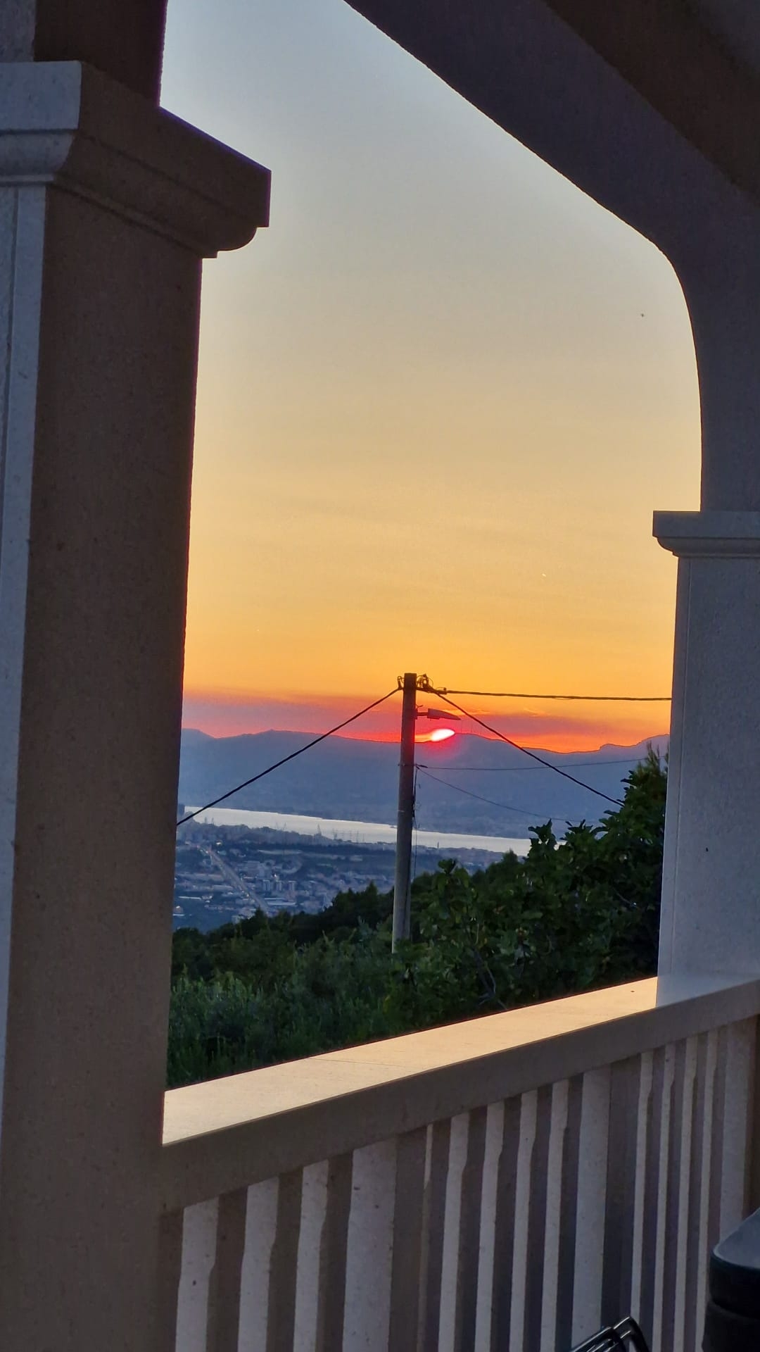 Two bedroom apartment with terrace and sea view Podstrana, Split  A-a