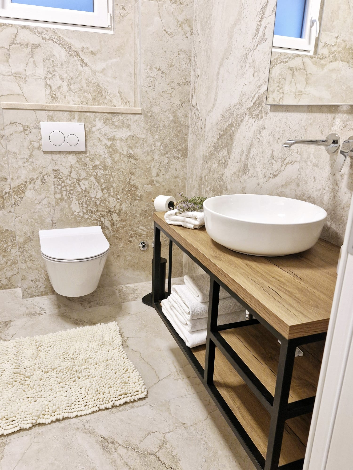 Two bedroom apartment with terrace and sea view Podstrana, Split  A-b
