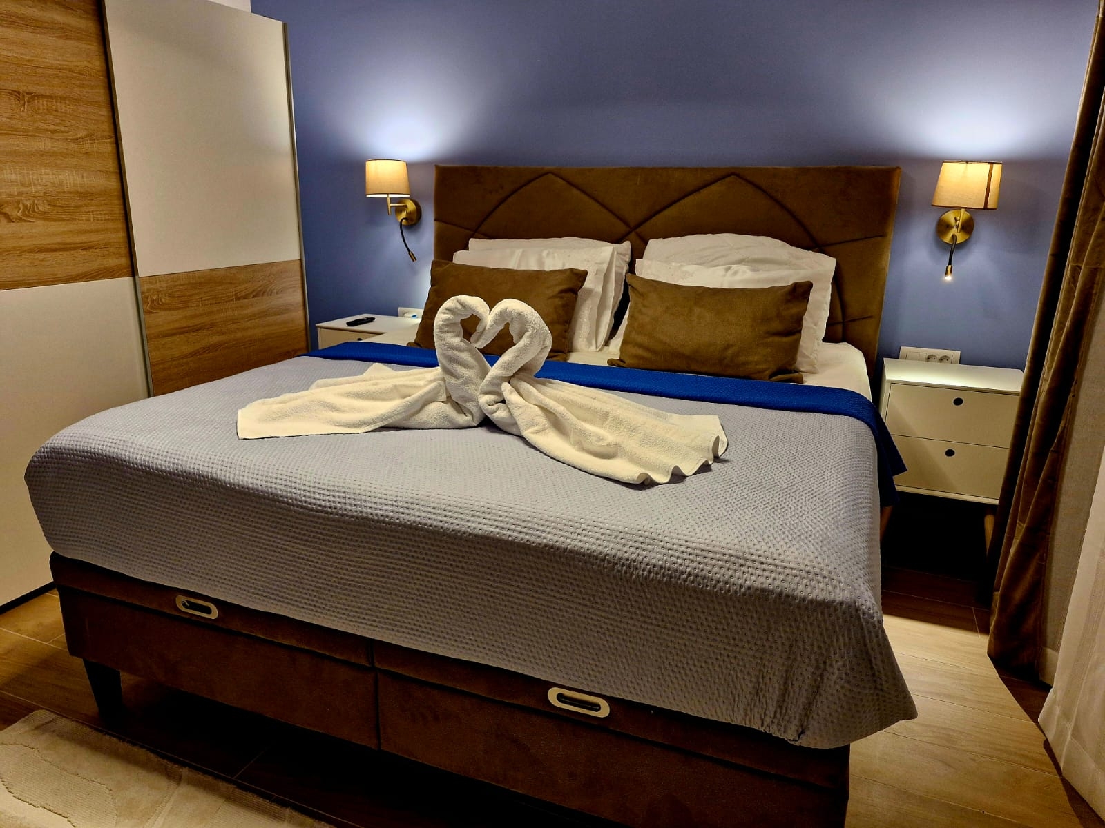 Two bedroom apartment with terrace and sea view Podstrana, Split  A-b